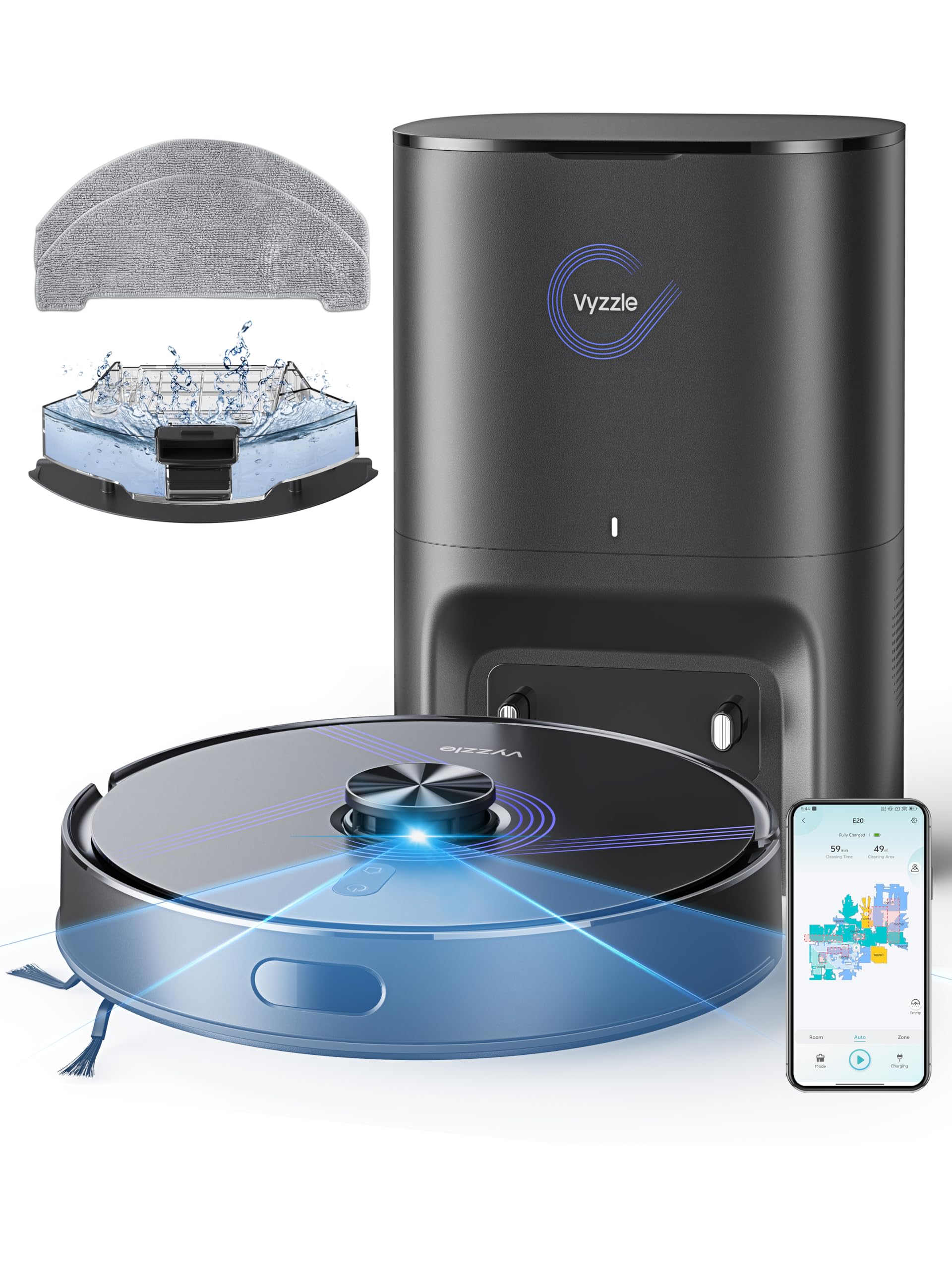 E20 Robot Vacuum and Mop