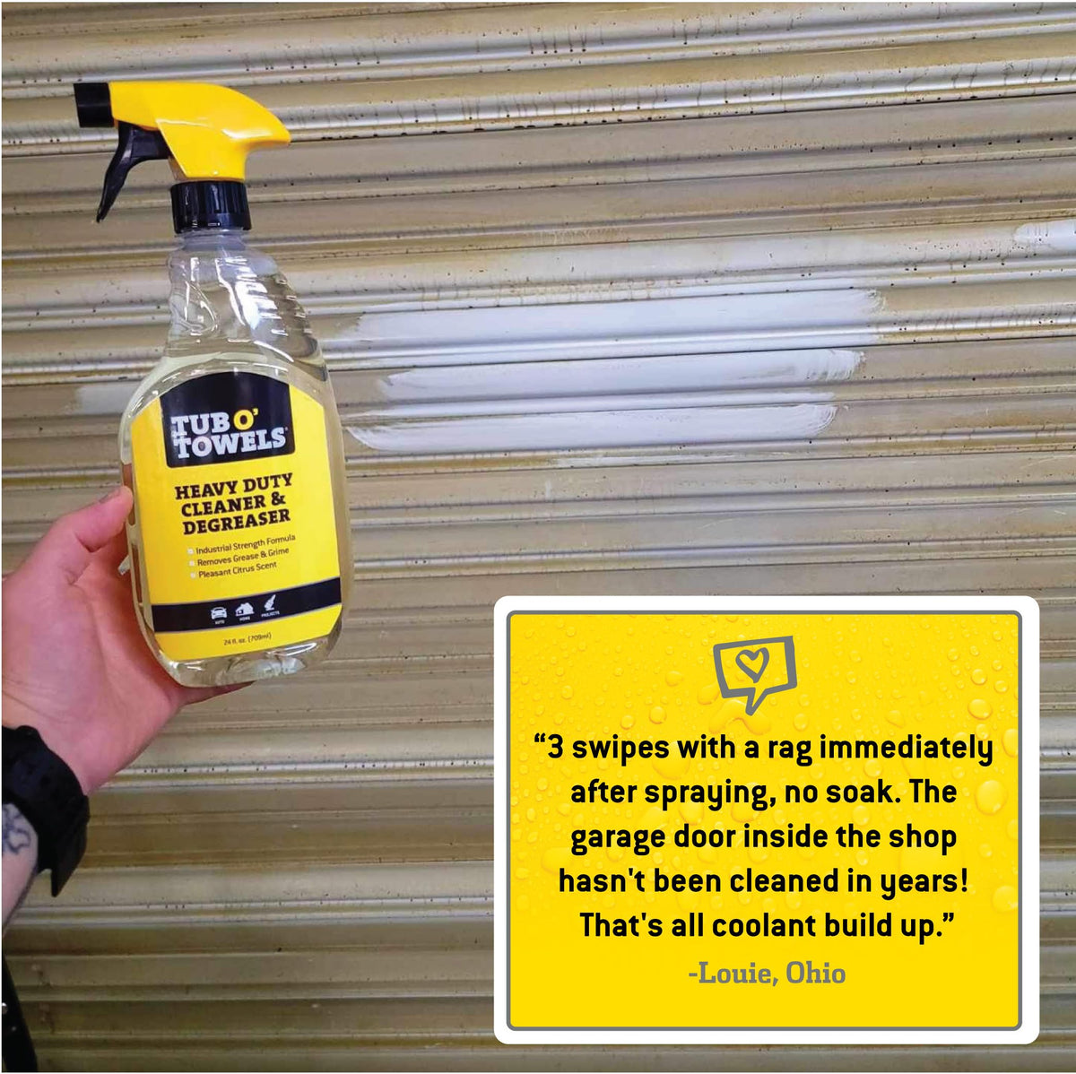 Heavy Duty Cleaner & Degreaser Spray (24 Fl Oz)