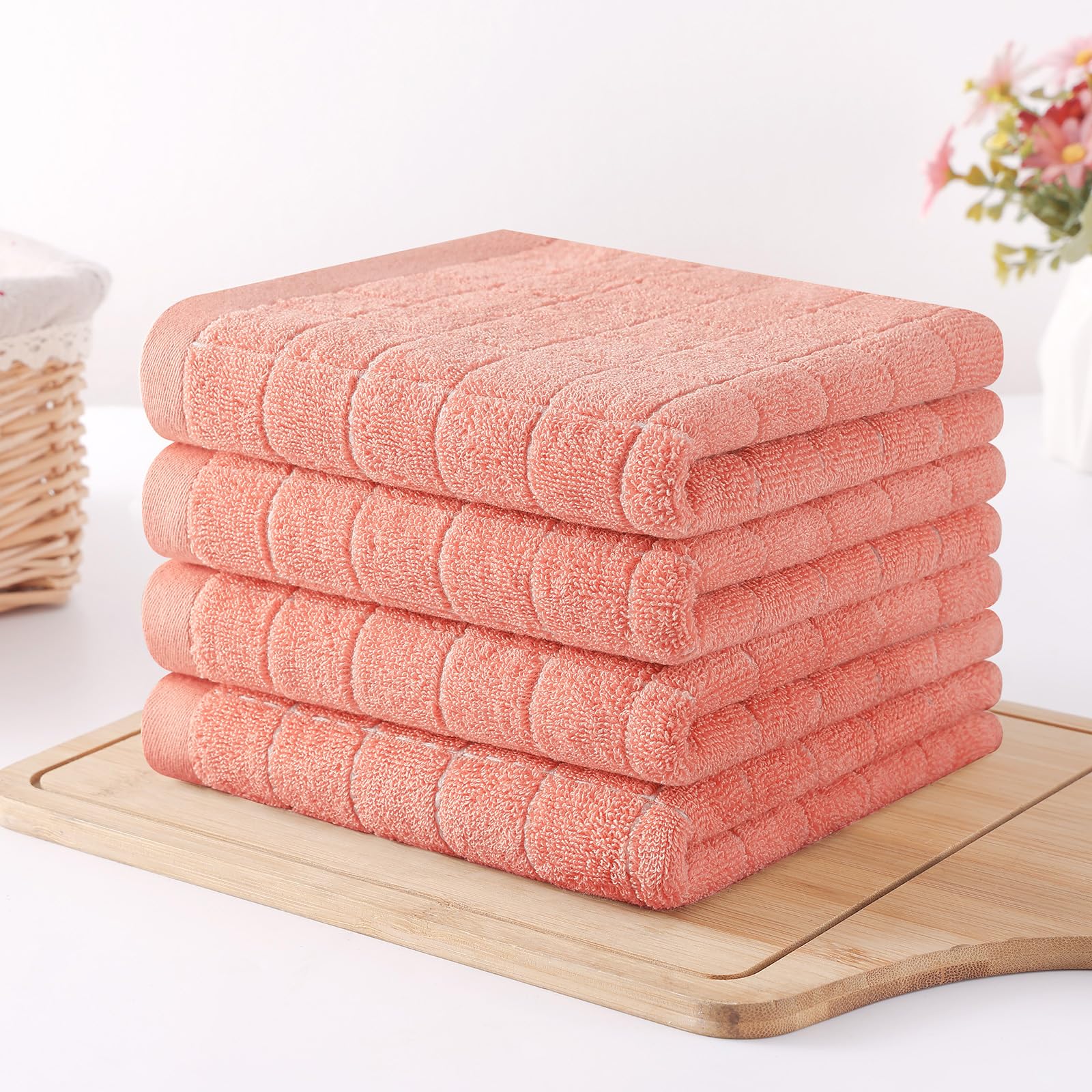 100% Cotton Terry Kitchen Towels (12 Count)