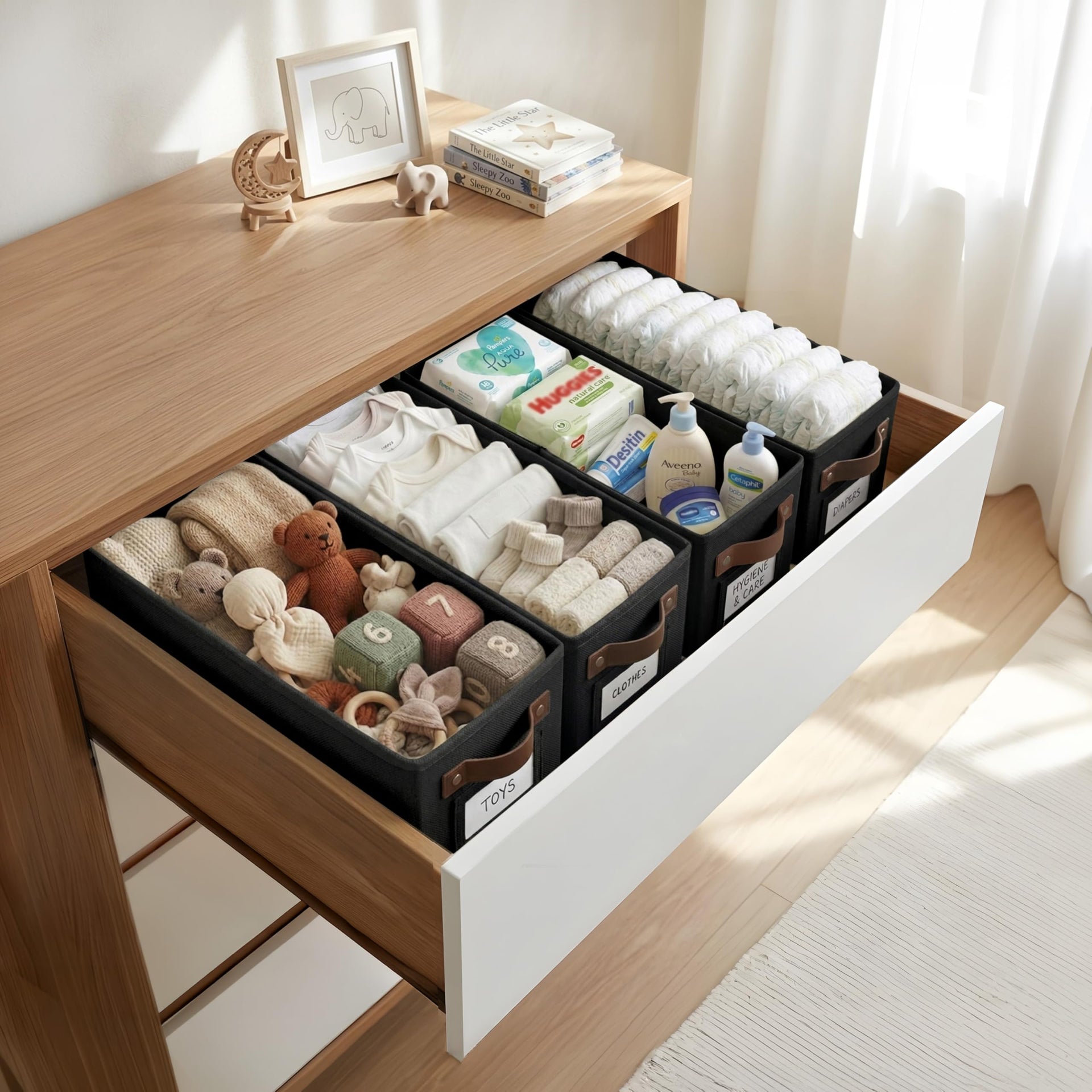 Narrow Storage Bins (4 Count)