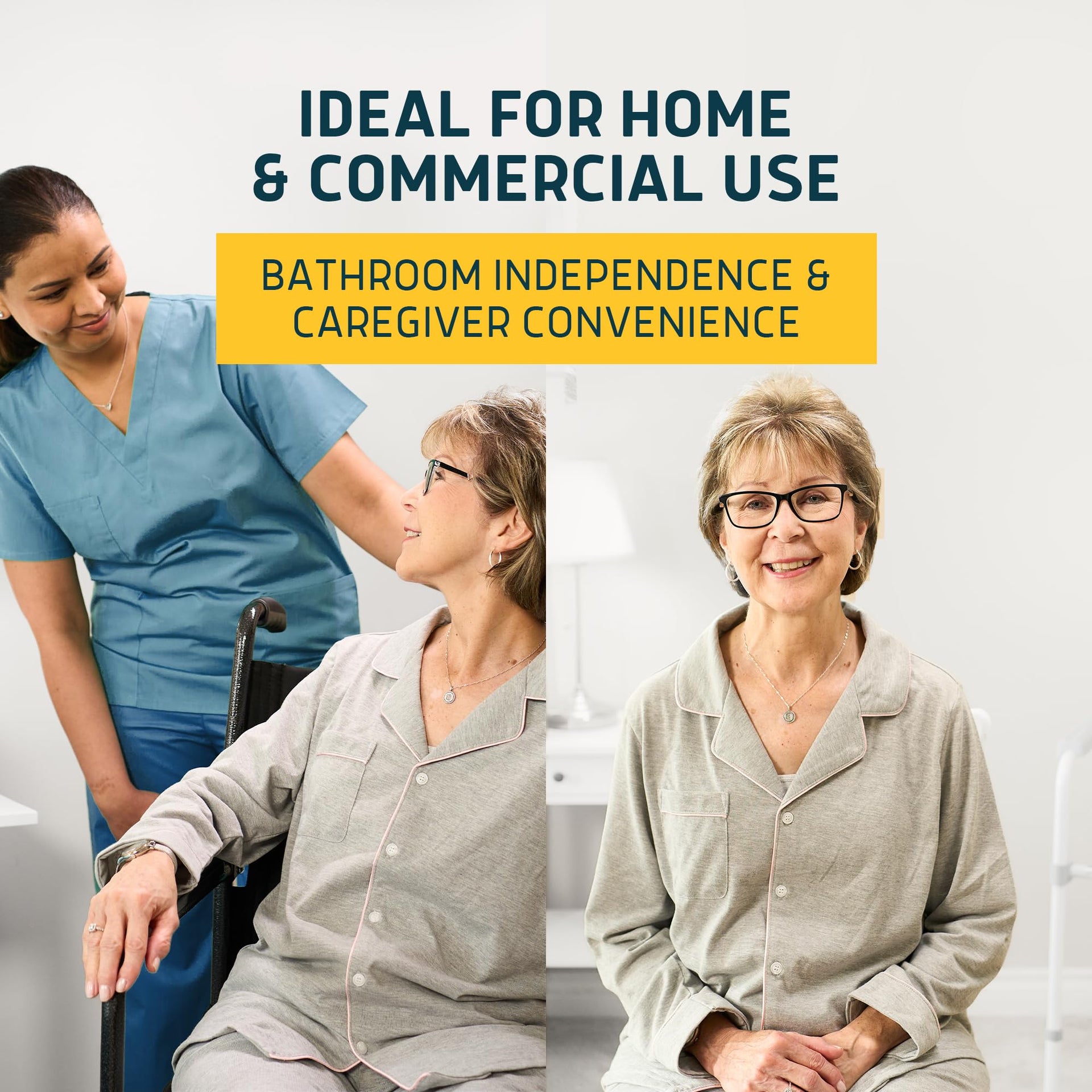 Commode Liners & Absorbent Pads (50 Count)