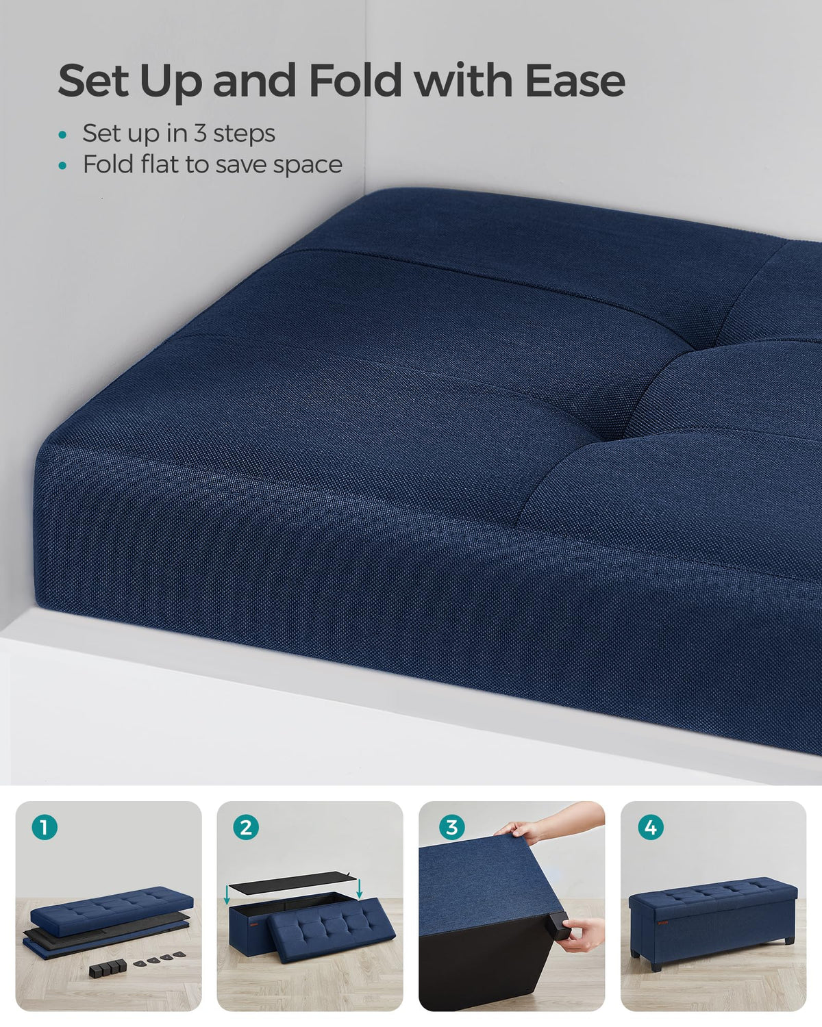Storage Ottoman Bench