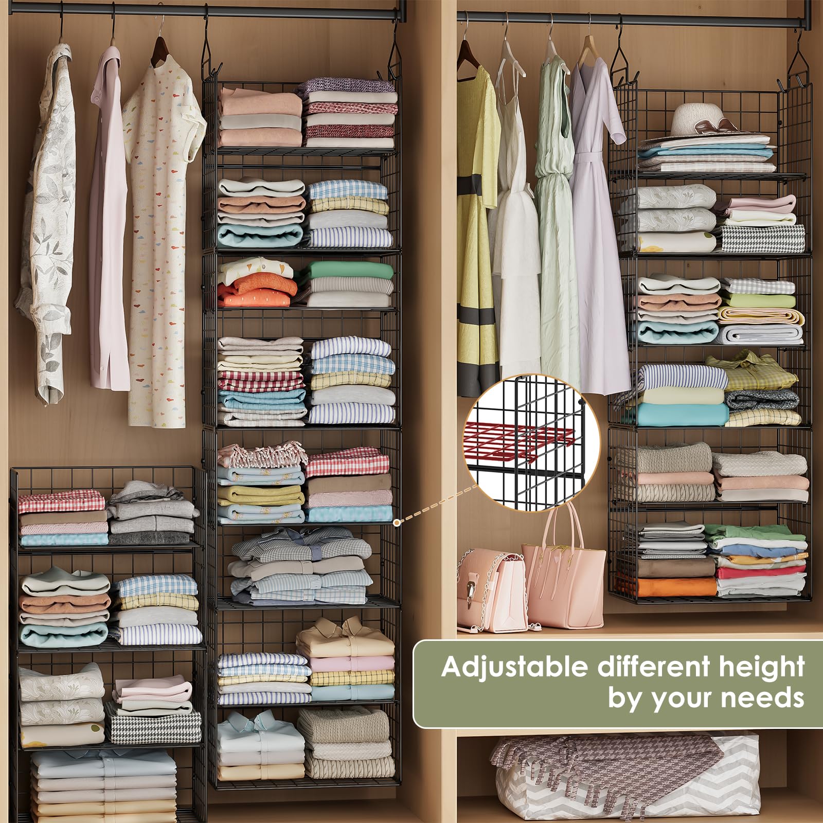 Hanging Closet Organizer and Storage