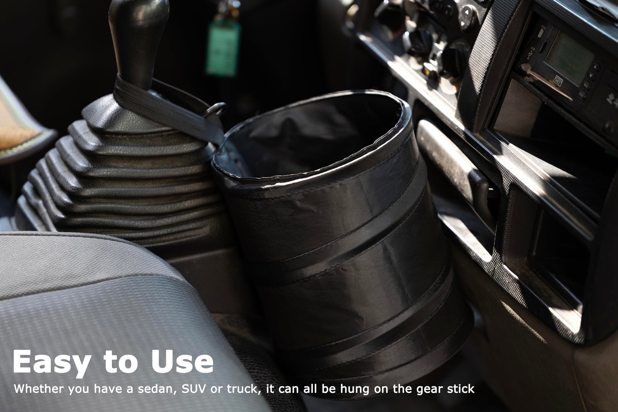2Packs New Leakproof Car Trash Can (2 Count)