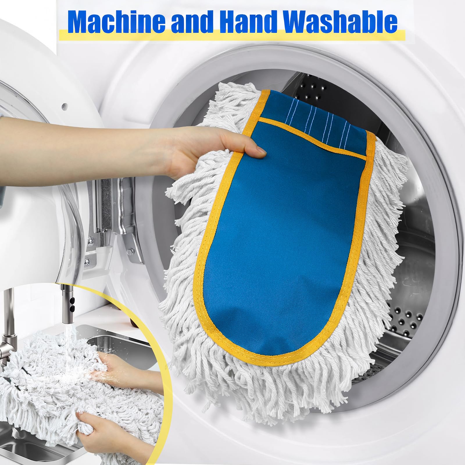 24" Commercial Dust Mop for Floor Cleaning