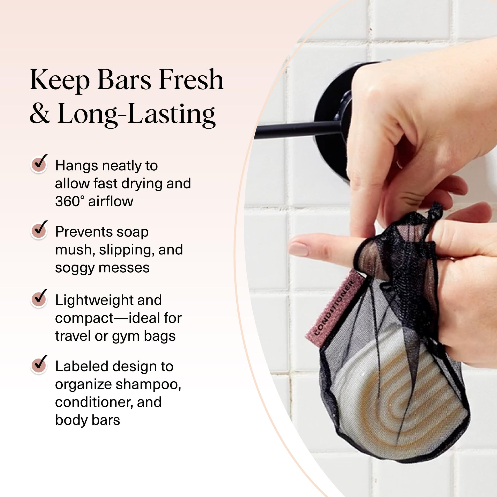Soap Saver Bag