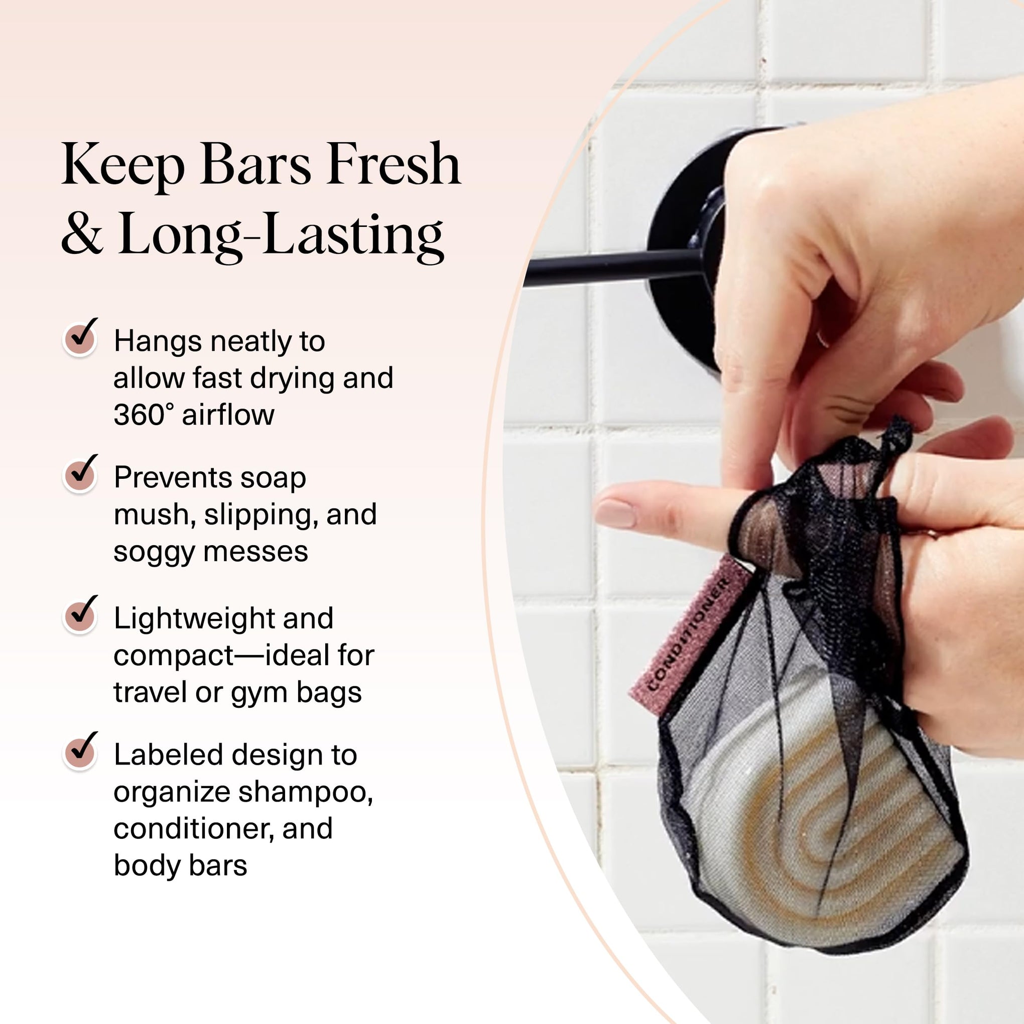 Soap Saver Bag