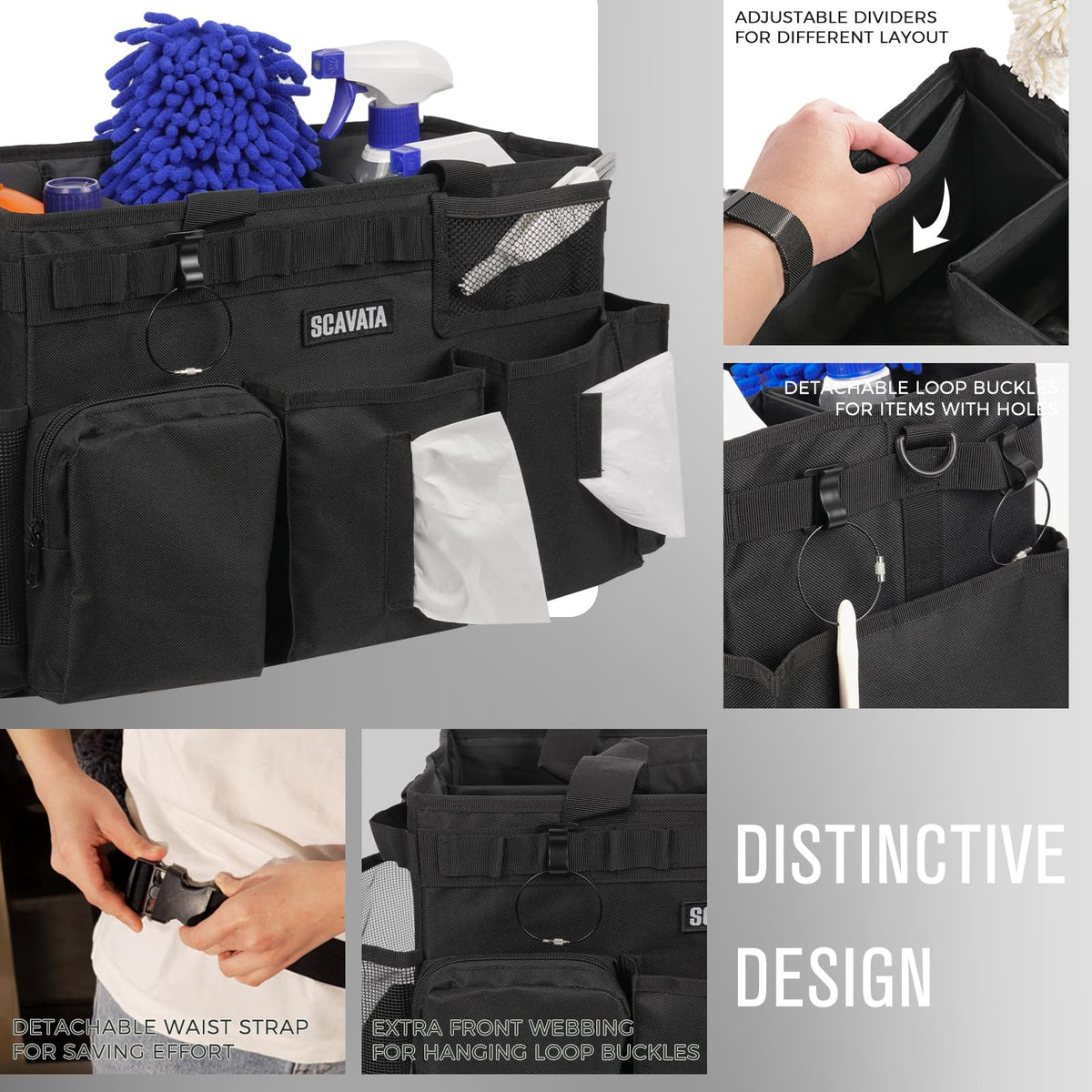 Wearable Cleaning Caddy Bag