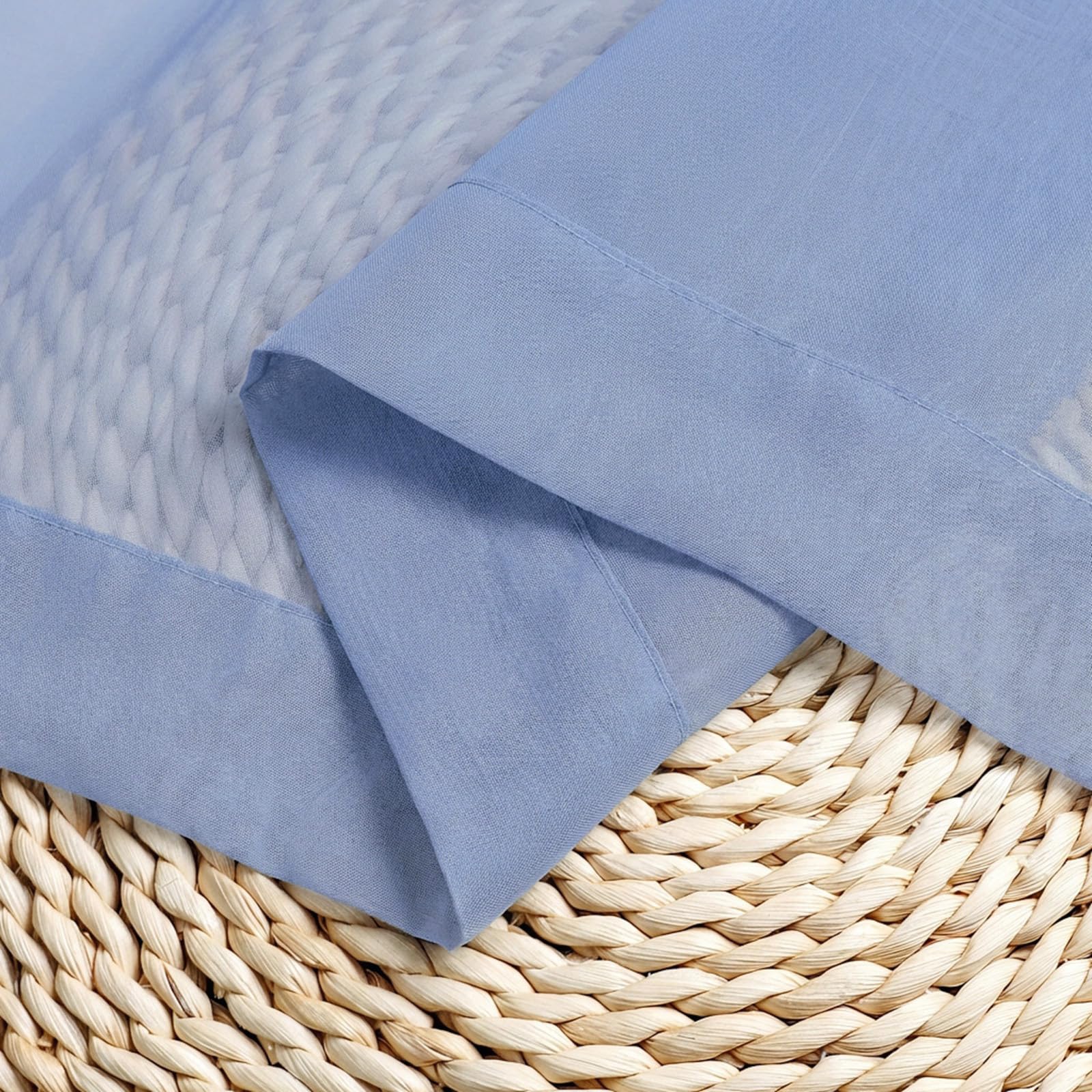 Sheer Tier Curtains 24 Inch Length (2 Count)