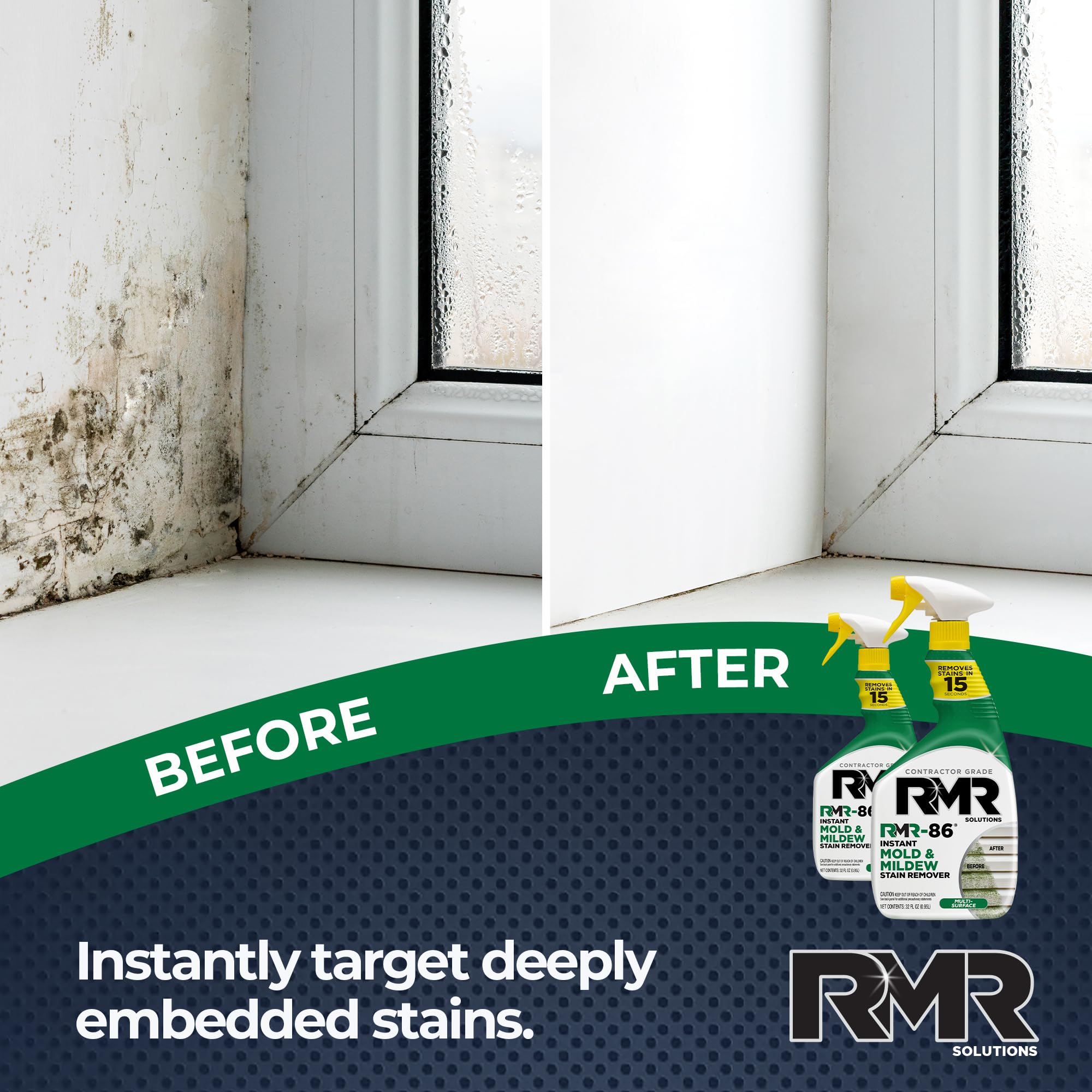 RMR 86 Instant Mold and Mildew Stain Remover Spray (64 Fl Oz) - ModHome Supplies