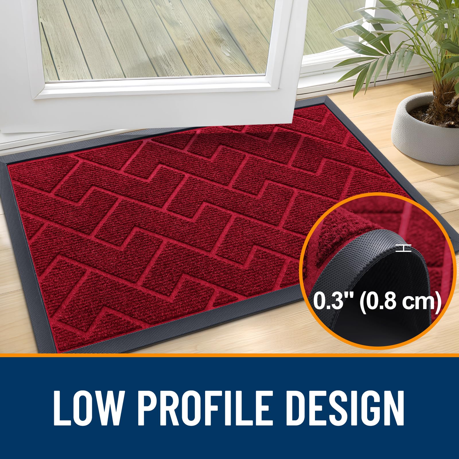 Front Door Mat Outside 47x23