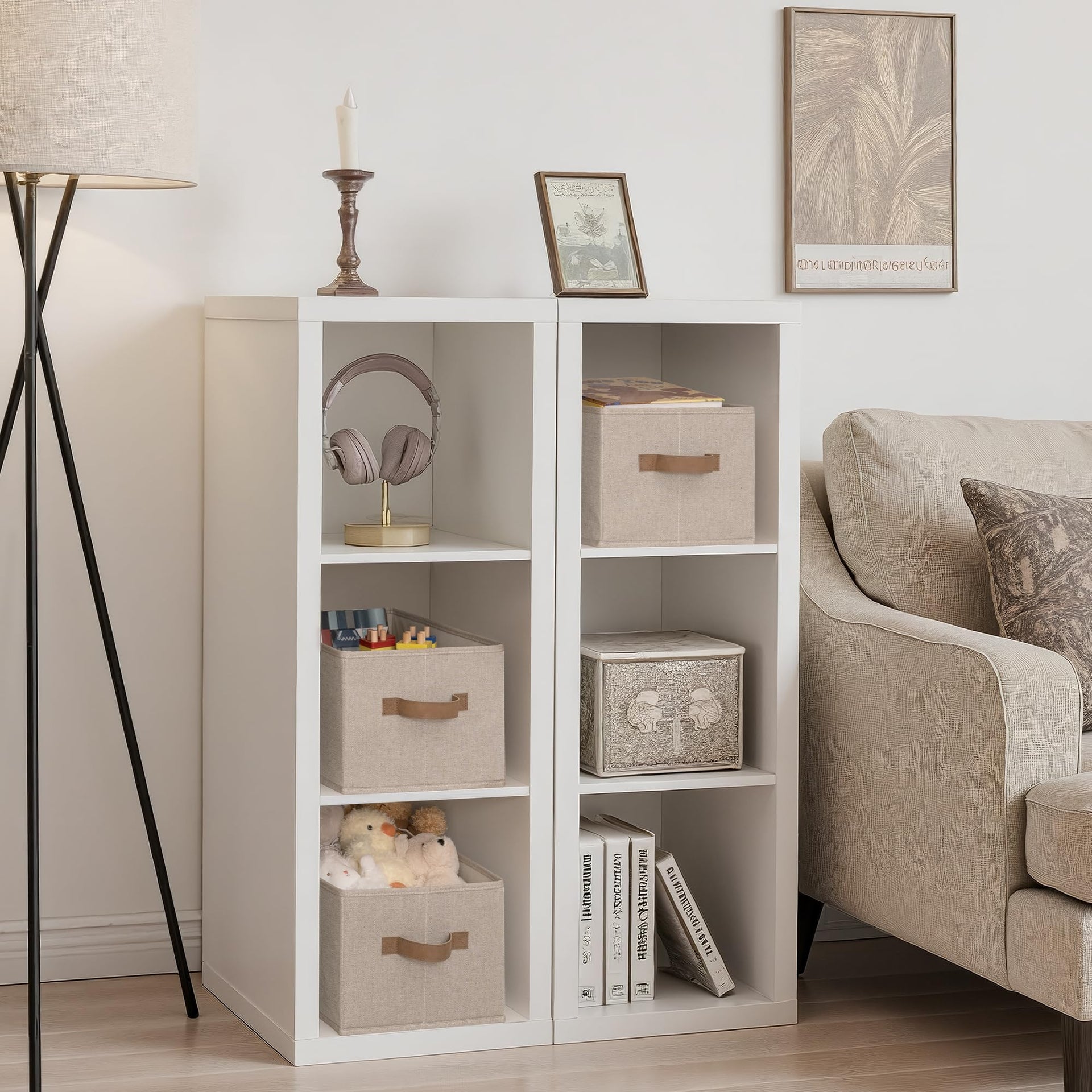 Closet Storage Bins (3 Count)