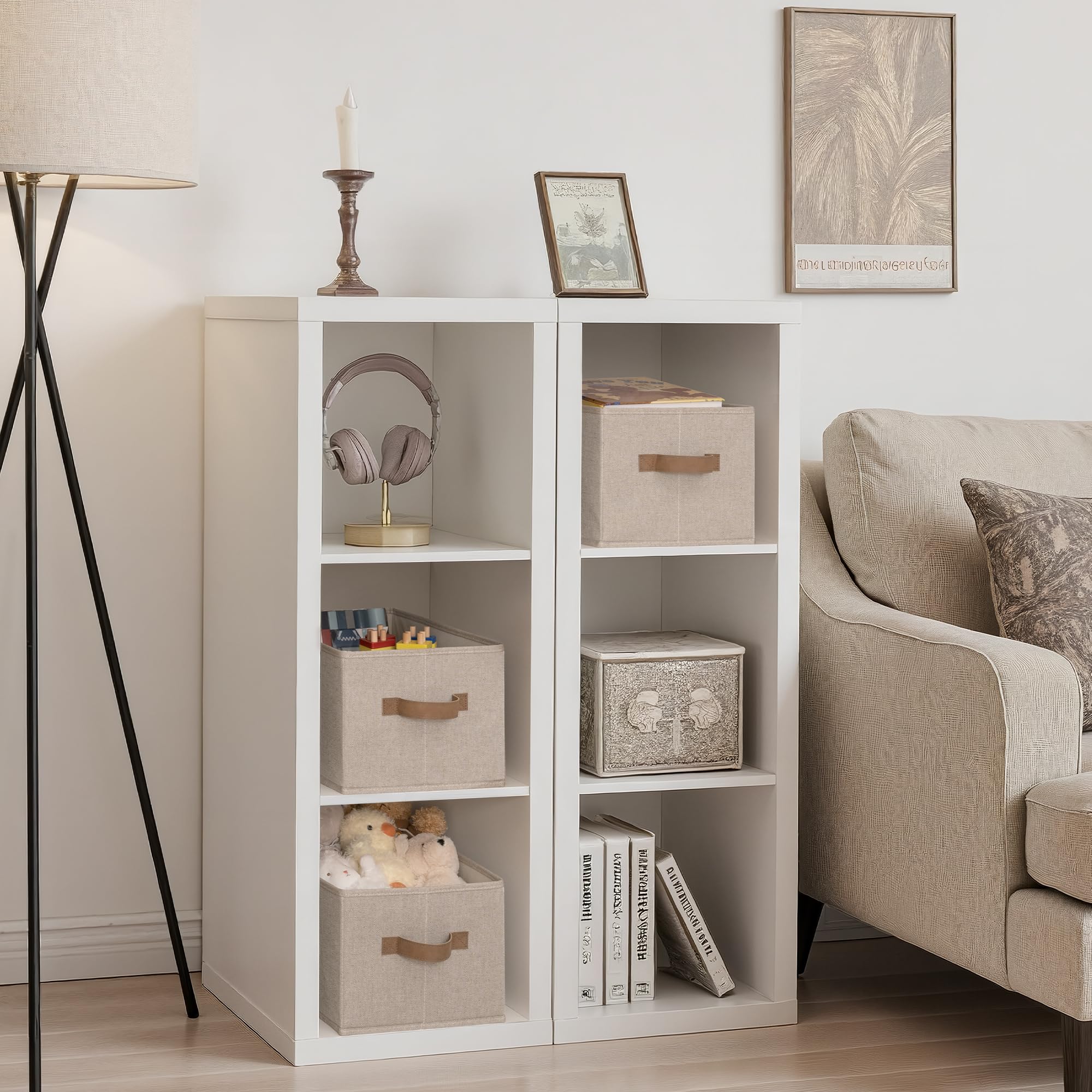 Closet Storage Bins (3 Count)