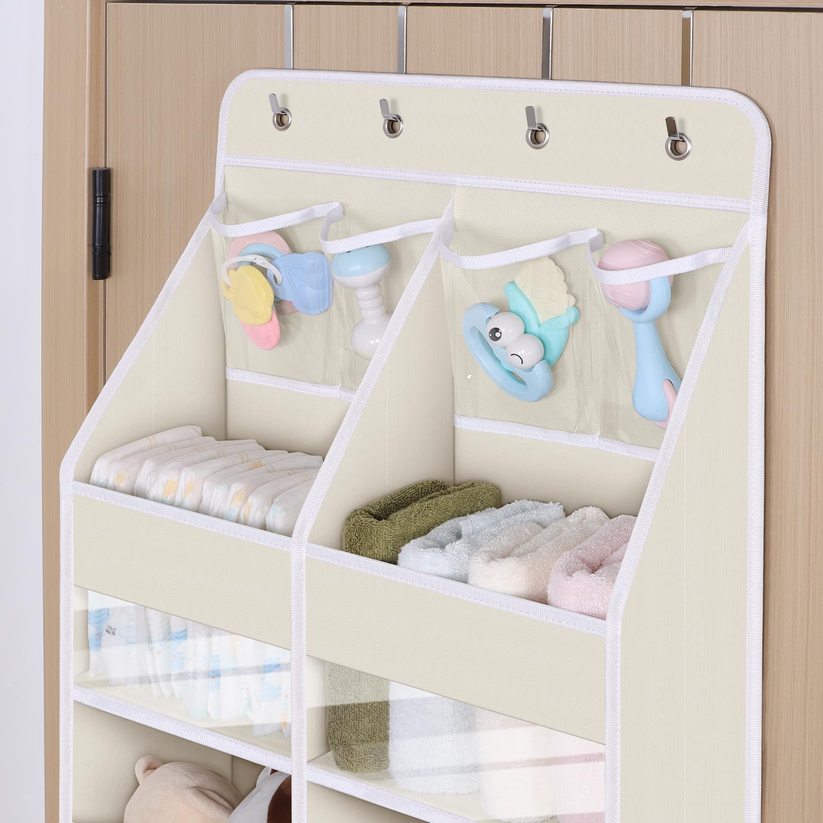 Upgraded Over the Door Organizer for Baby Nursery