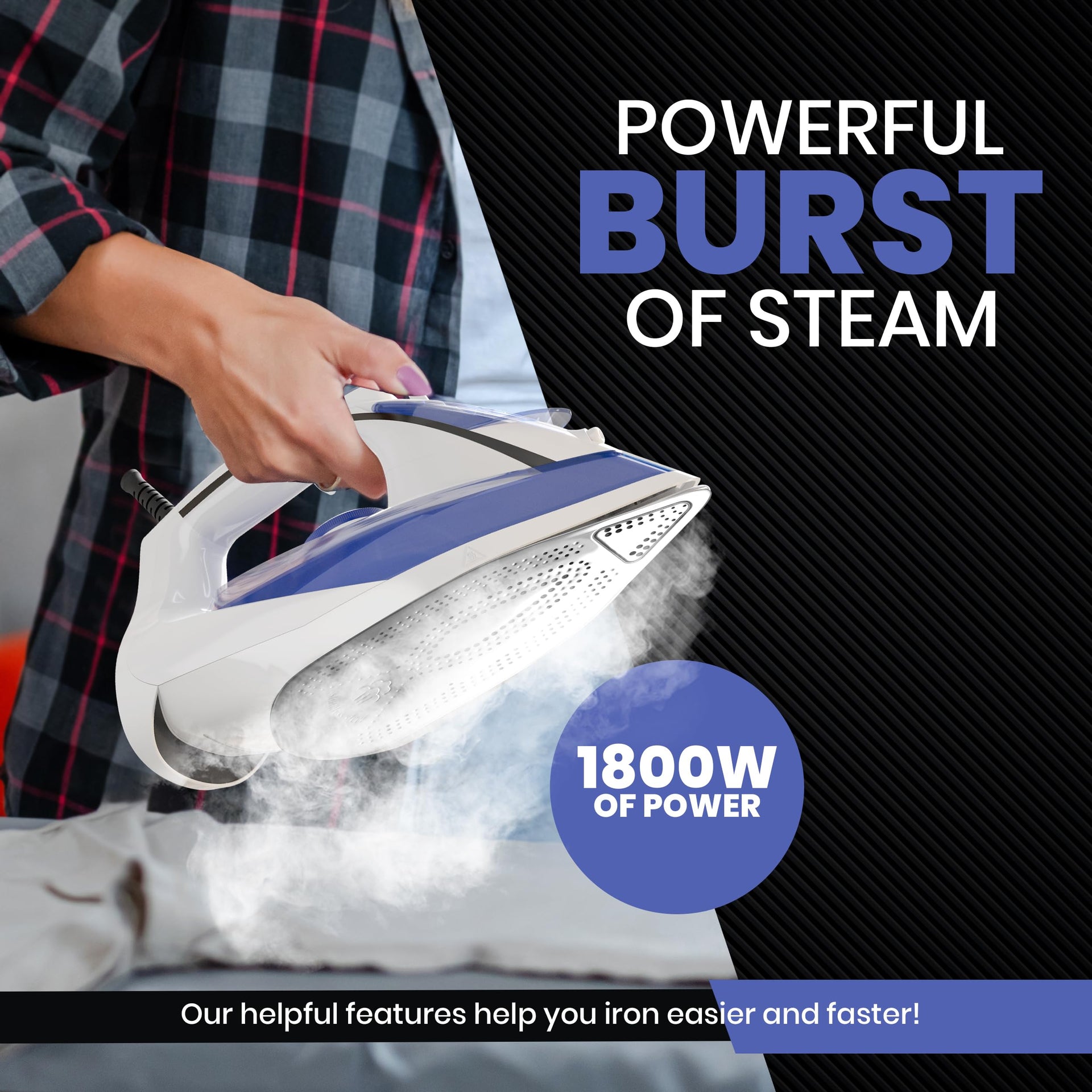Steam Iron 1800W Non