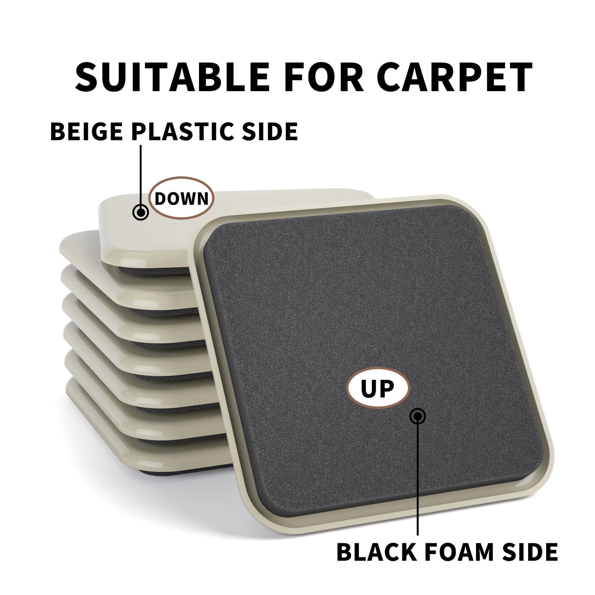 Furniture Sliders (8 Count)