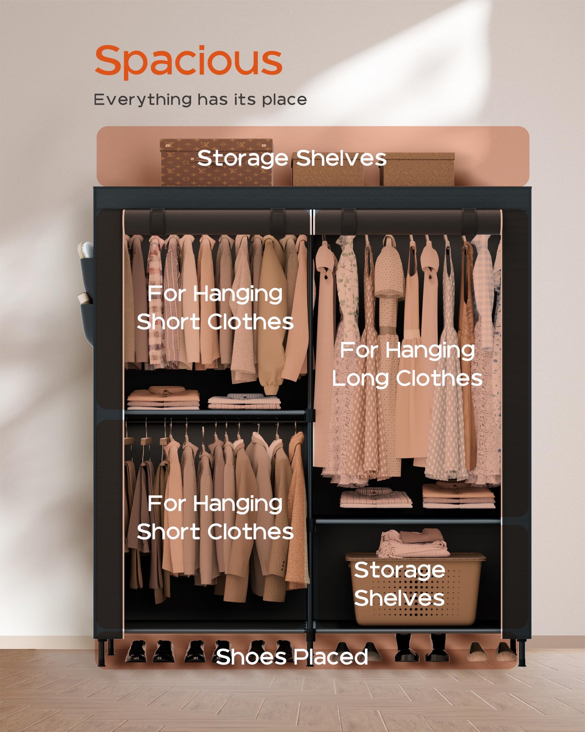Clothes Rack Portable Closet