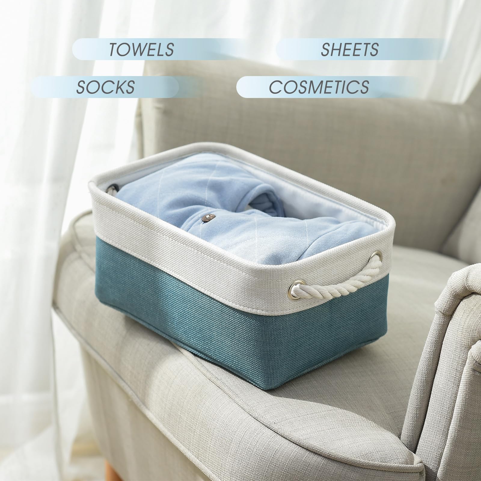 Organization and Storage Basket for Gifts Empty (6 Count)