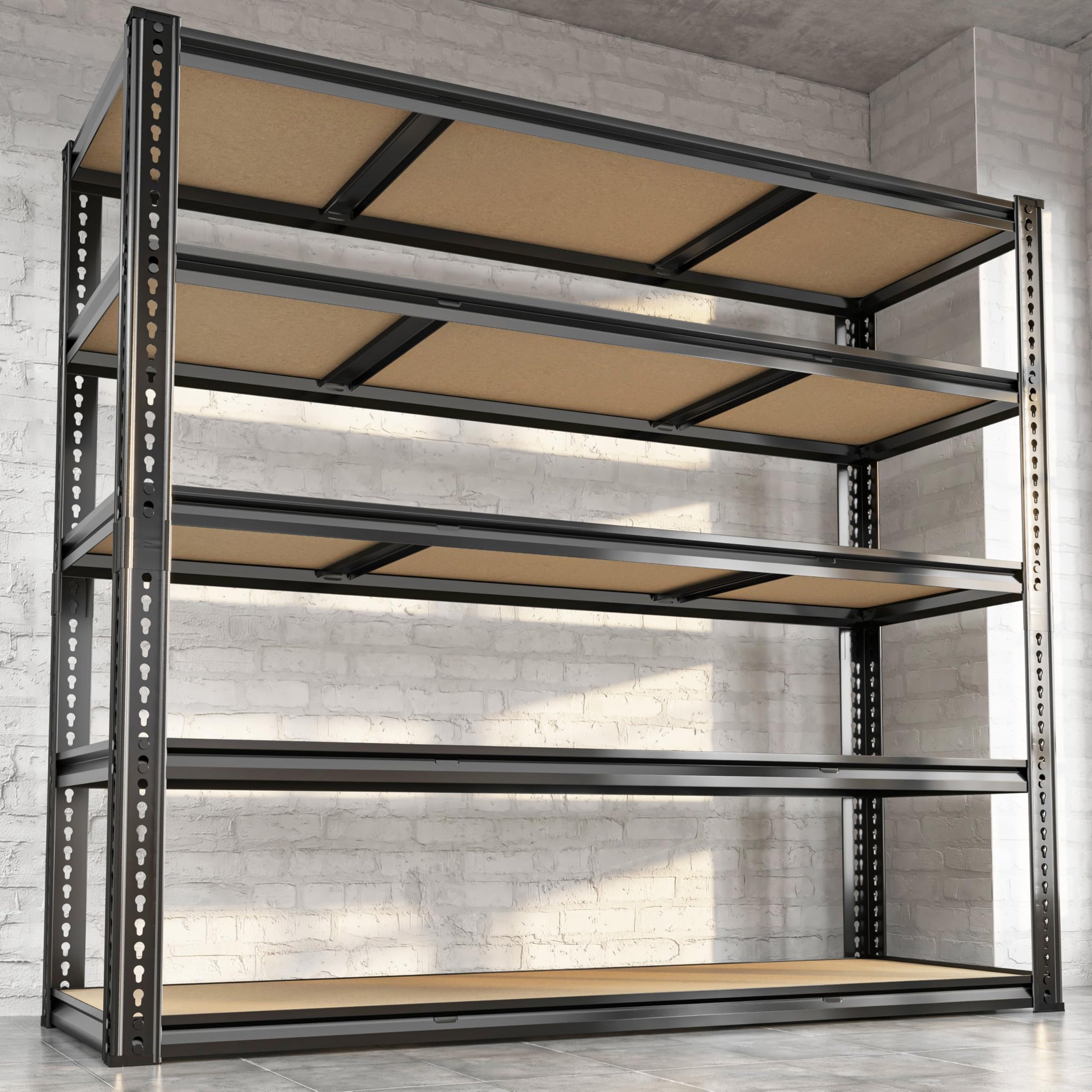 48"W Garage Shelving Heavy Duty (5 Count)