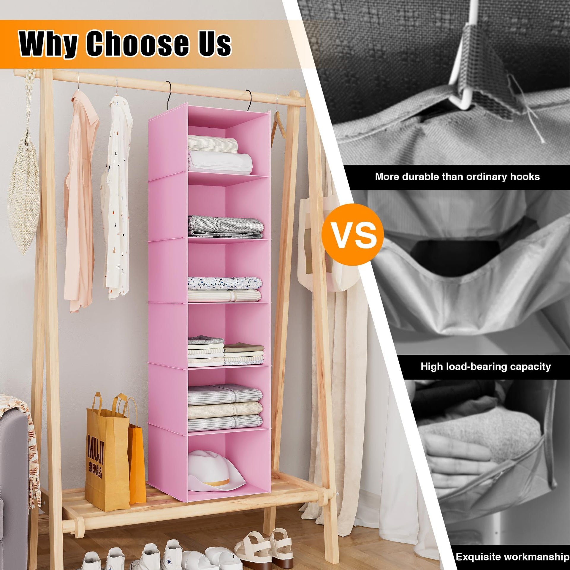 Hanging Closet Organizer 6