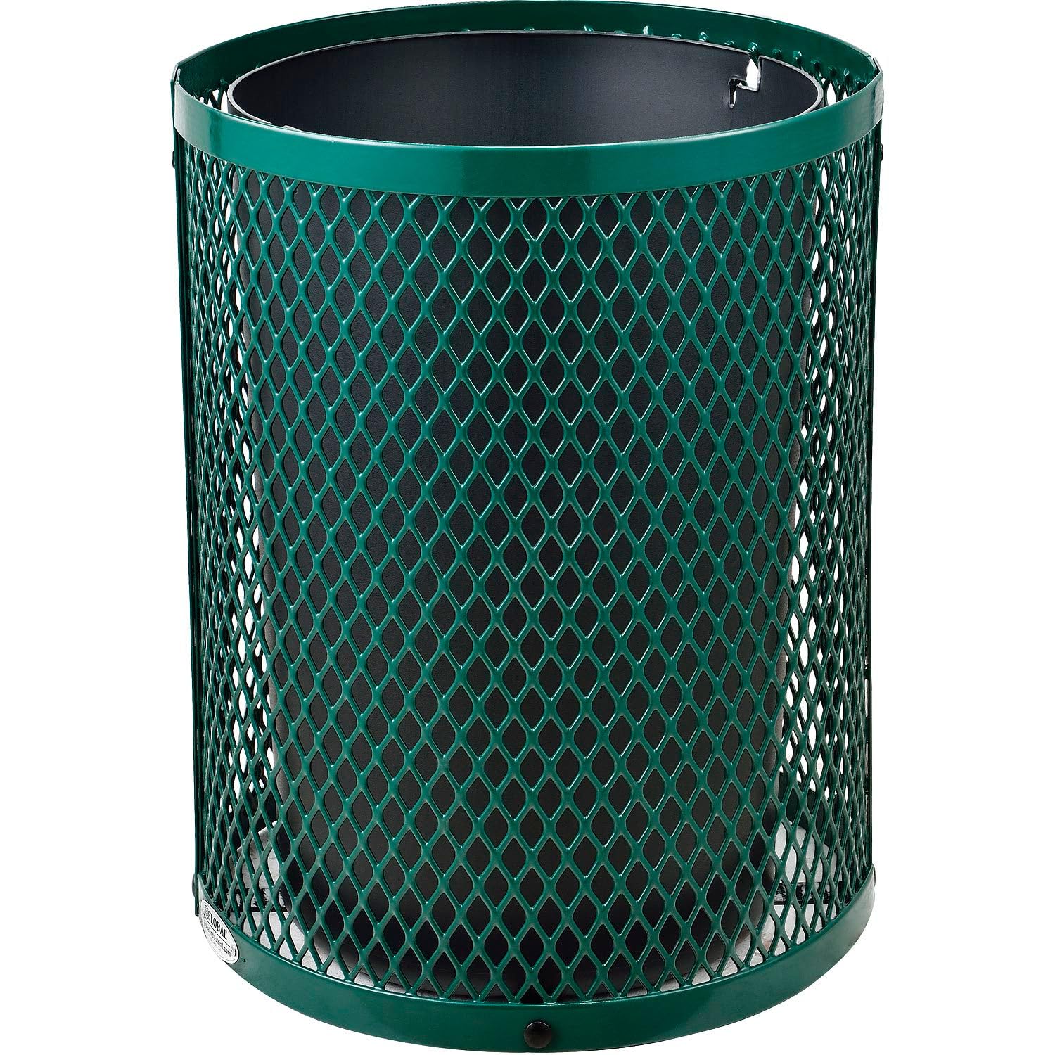 36 Gallon Outdoor Commercial Trash Can