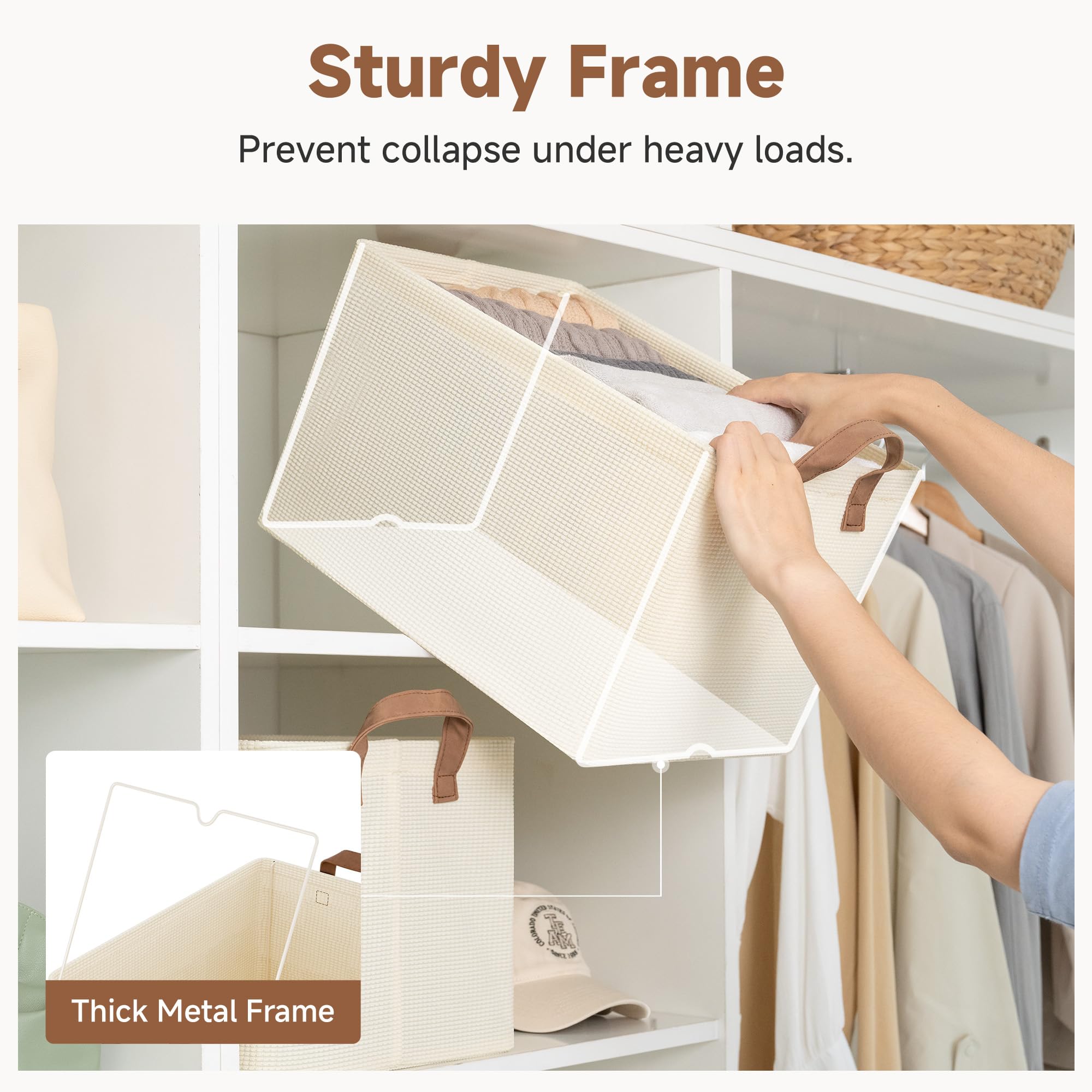 Closet Storage Bins (2 Count)