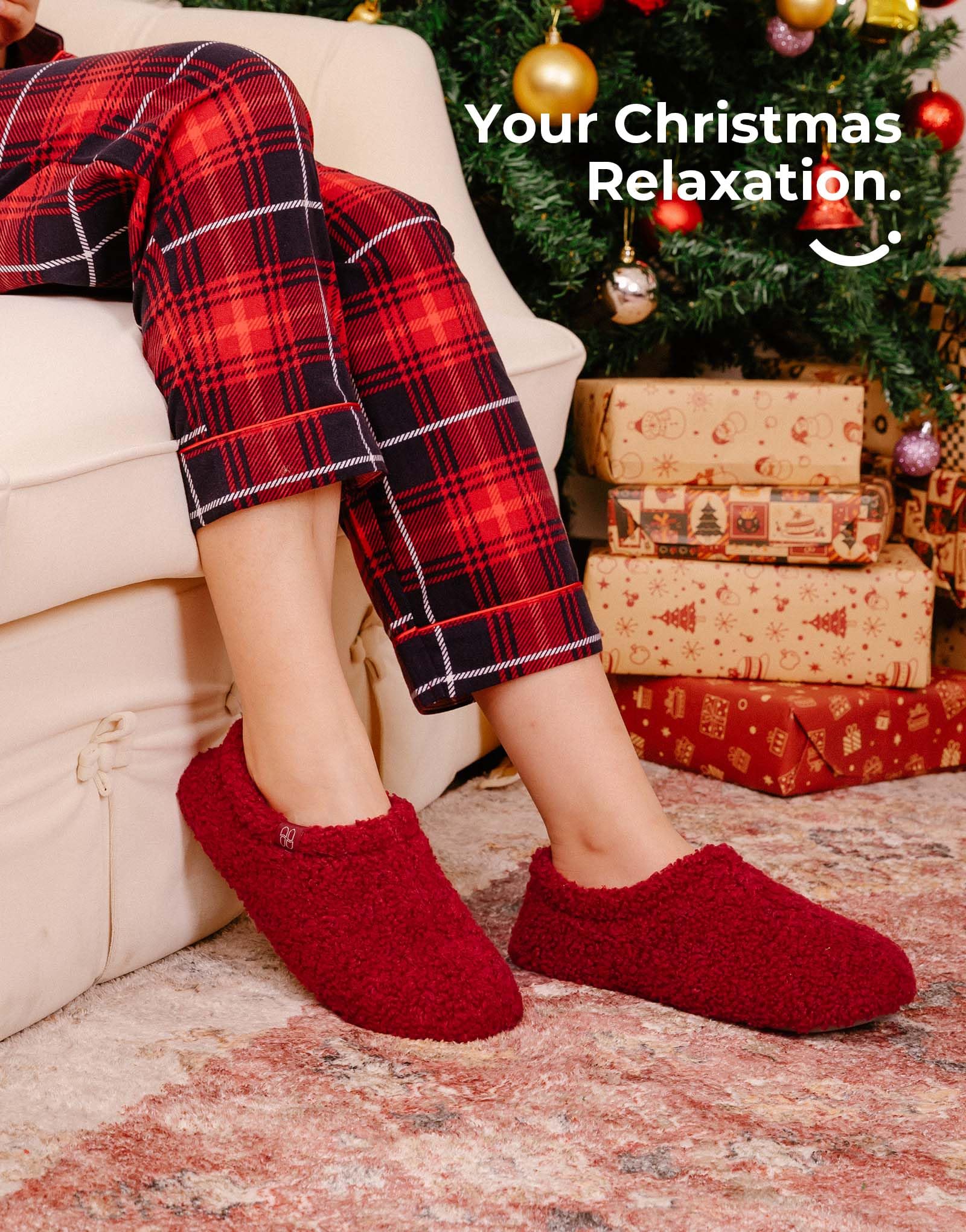 Women's Fuzzy Curly Fur Loafer Slippers