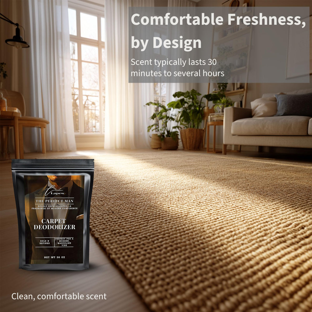 The Perfect Man Carpet Deodorizer Powder (36 Ounce)