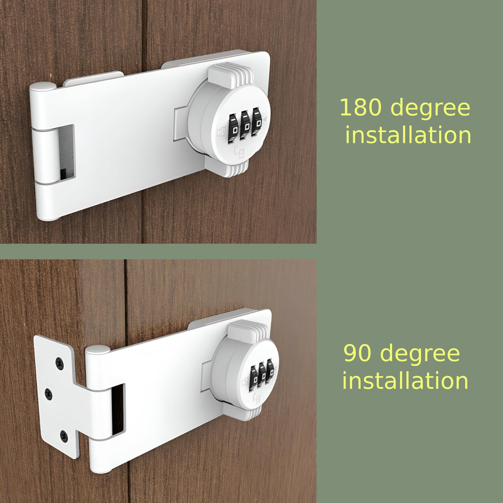 Keyless Combination Lock