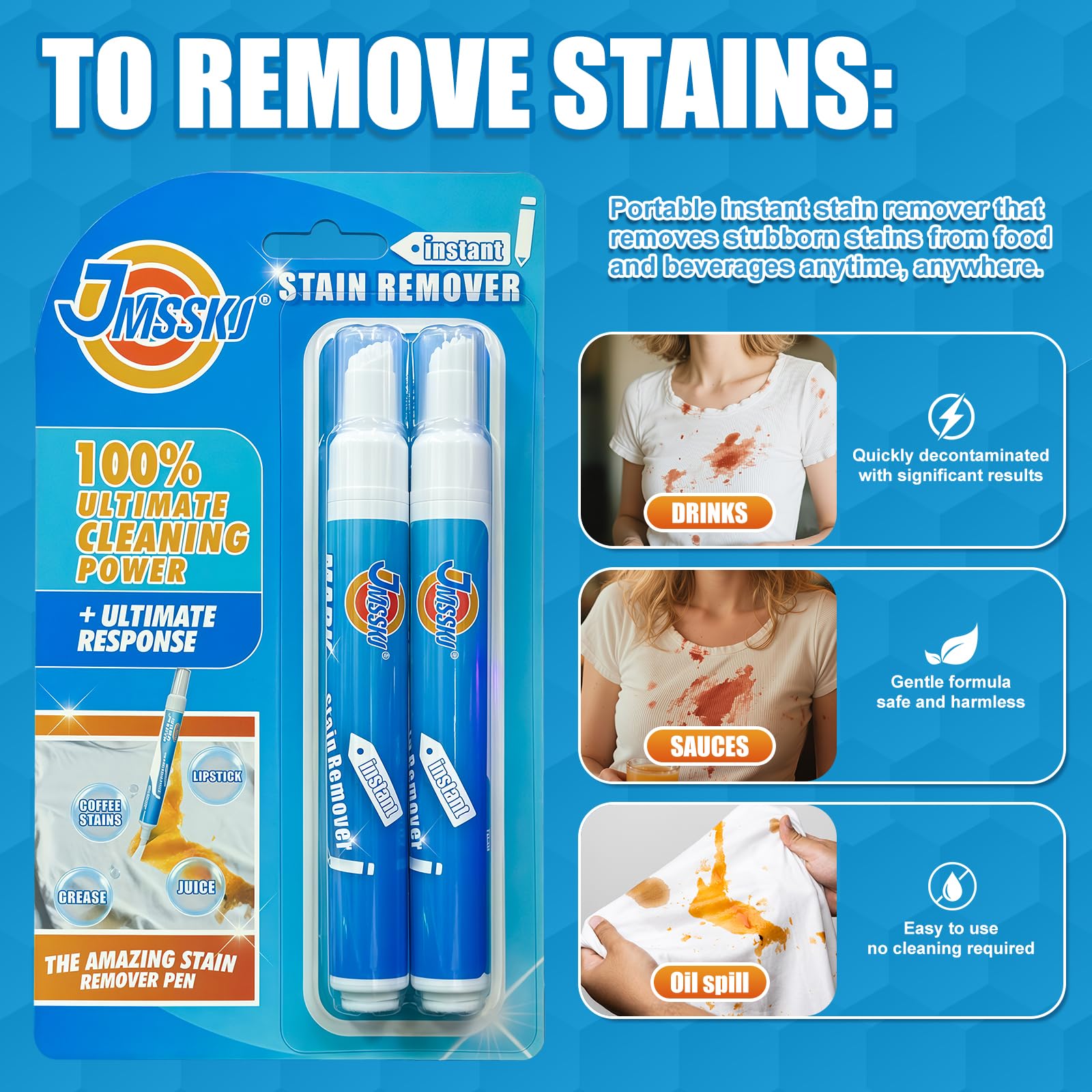On The Go Stain Remover Pen