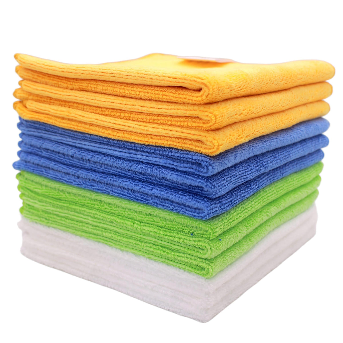 Microfiber Ultra Absorbent 400 GSM Microfiber Cleaning Cloths (12 Count)