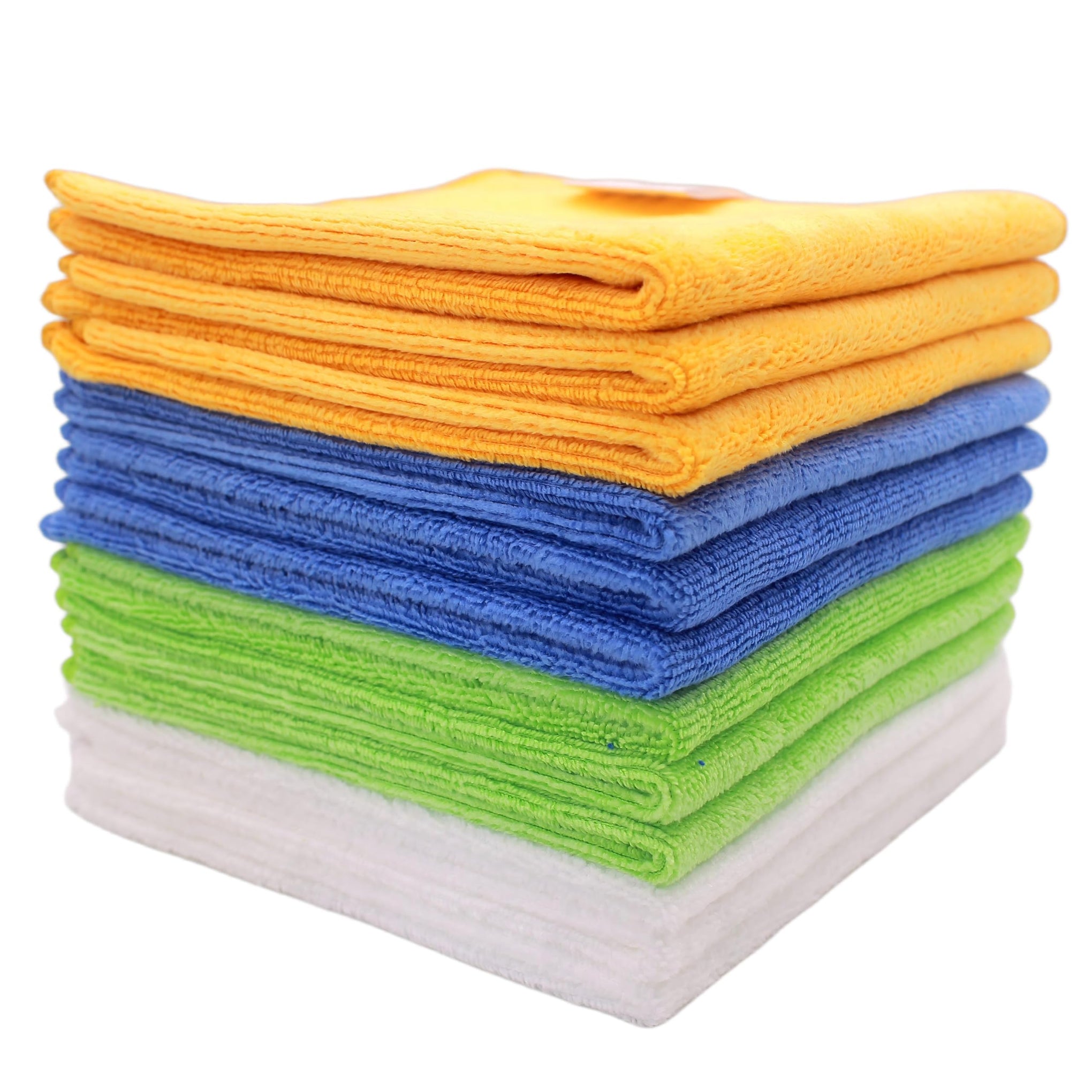Microfiber Ultra Absorbent 400 GSM Microfiber Cleaning Cloths (12 Count)
