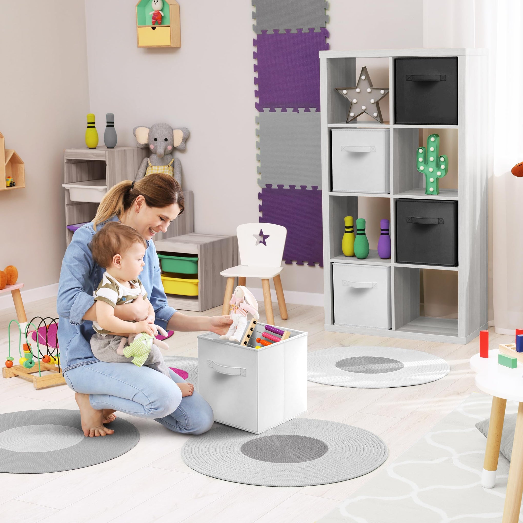 Foldable Storage Cubes