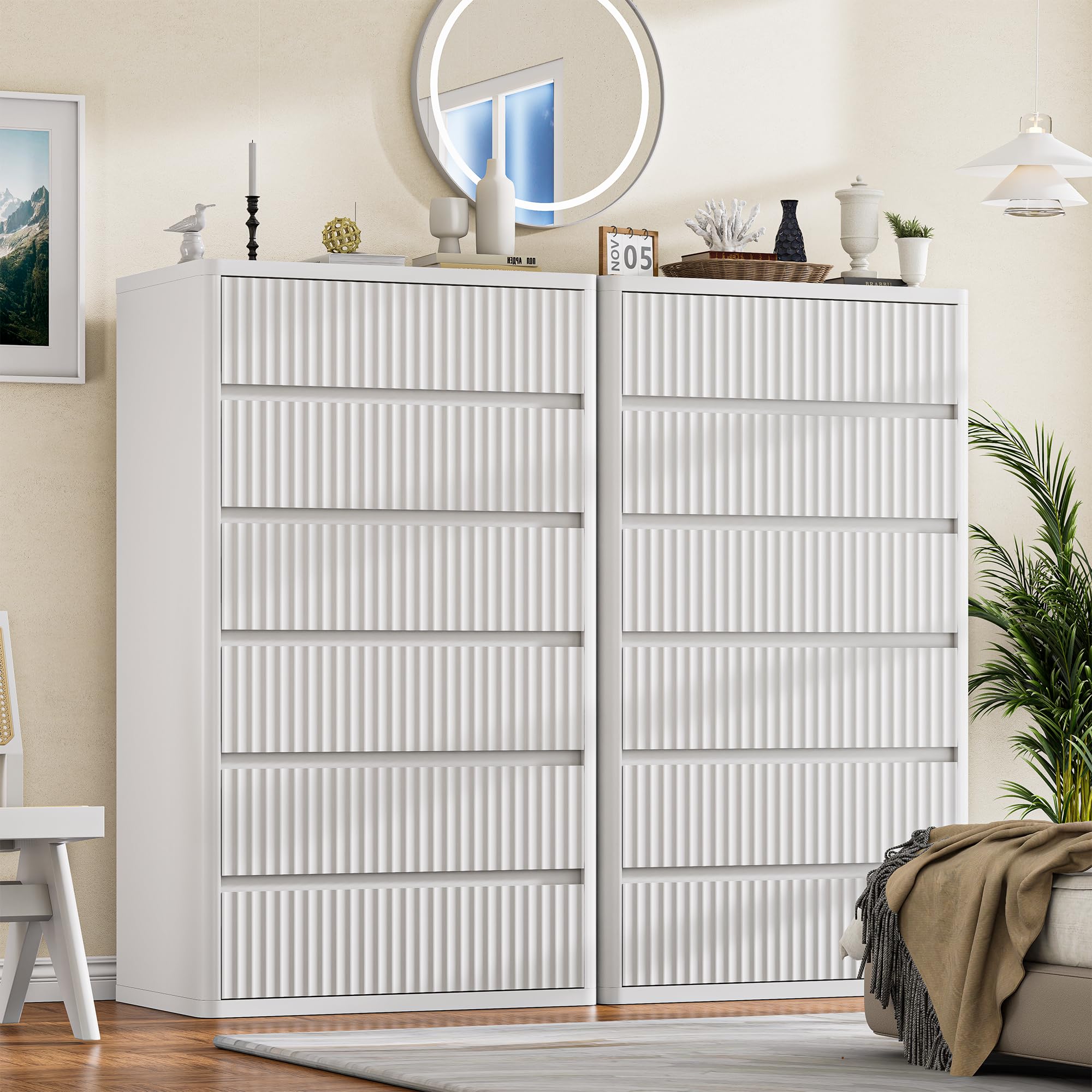 56" Tall Dresser for Bedroom