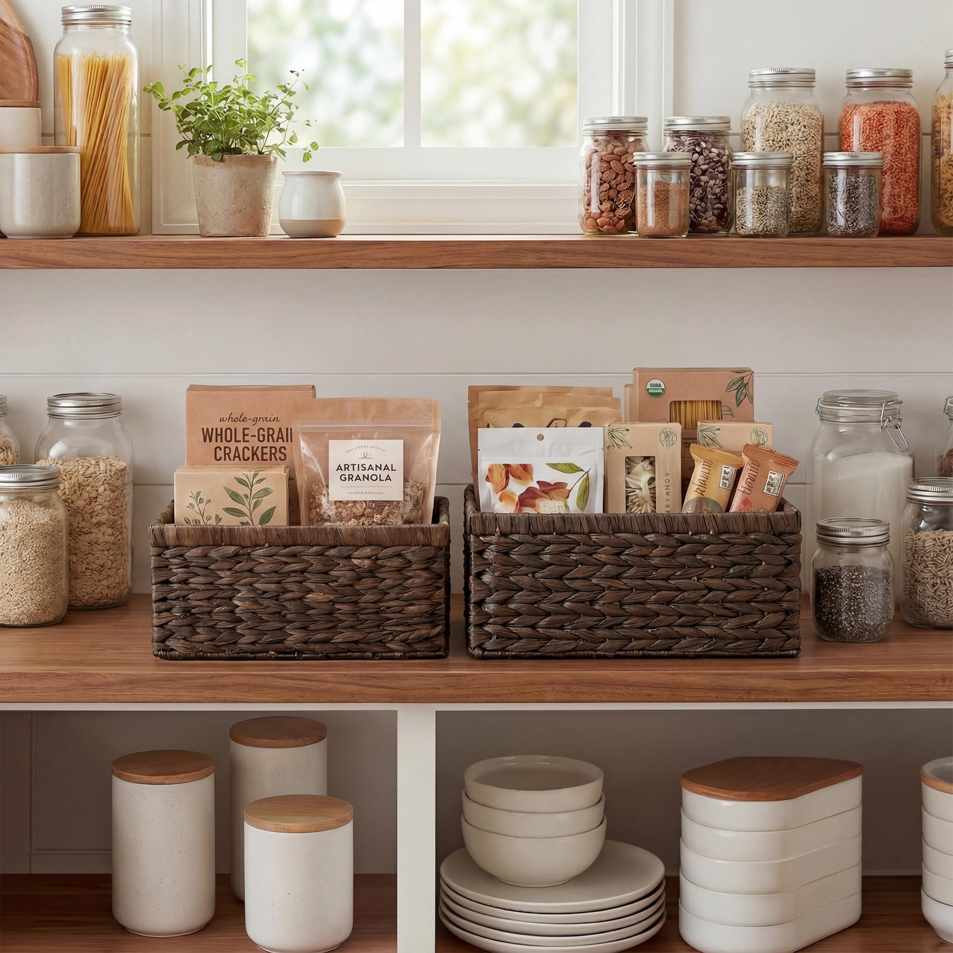Large Wicker Baskets for Storage
