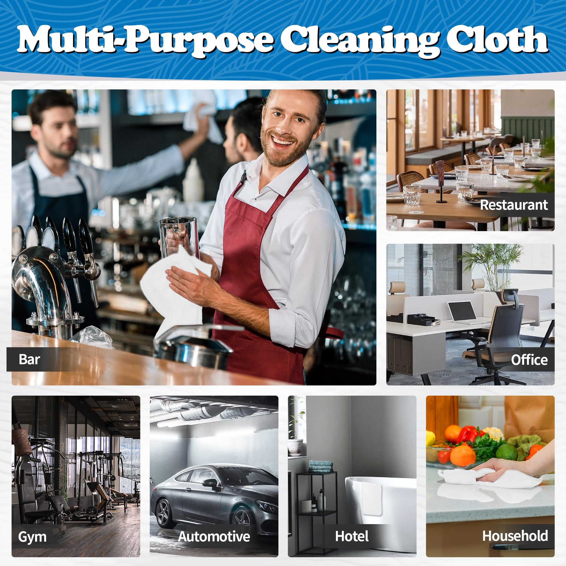Microfiber Cleaning Cloth (24 Count)