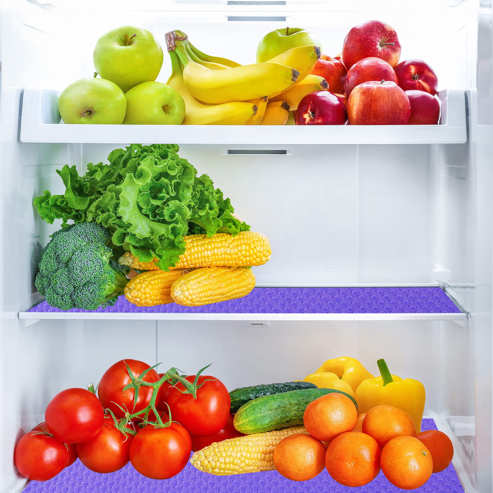 8Pcs Refrigerator Liners (10 Count)