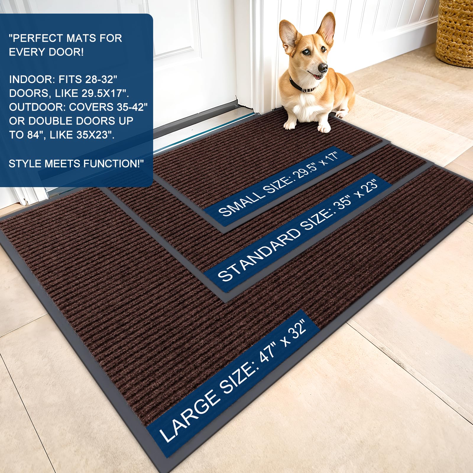 Front Door Mat 29.5x17