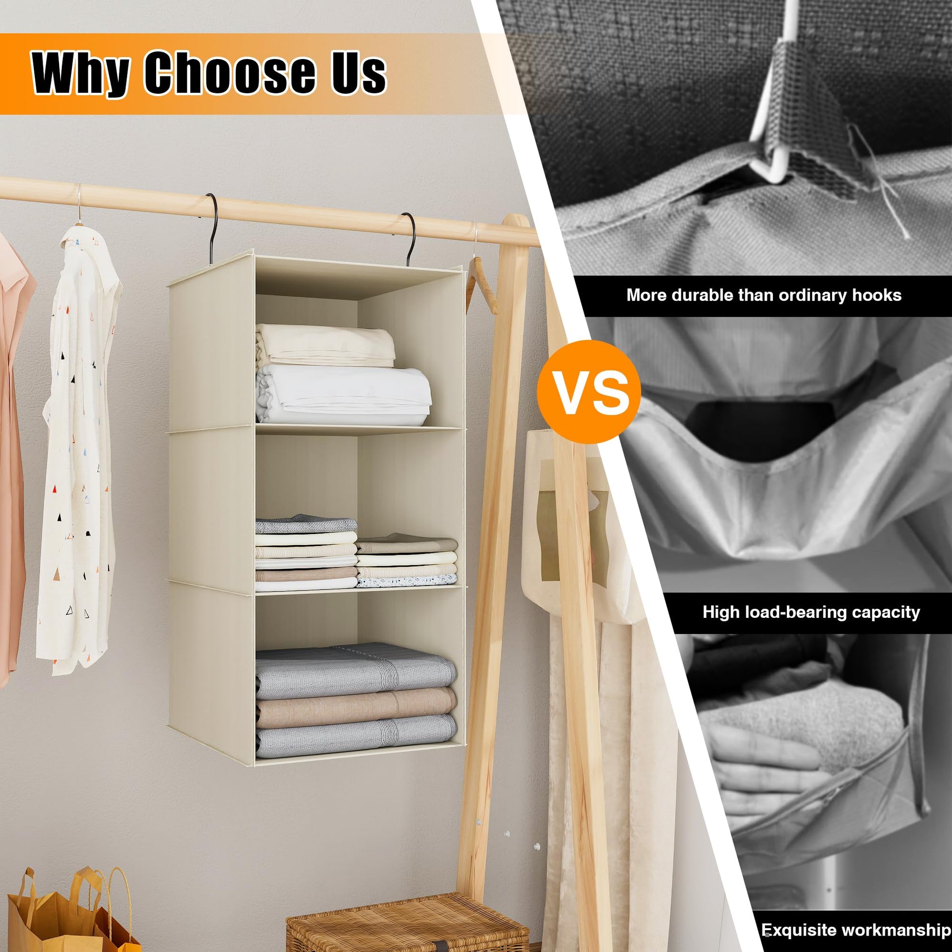 Hanging Closet Organizer 3