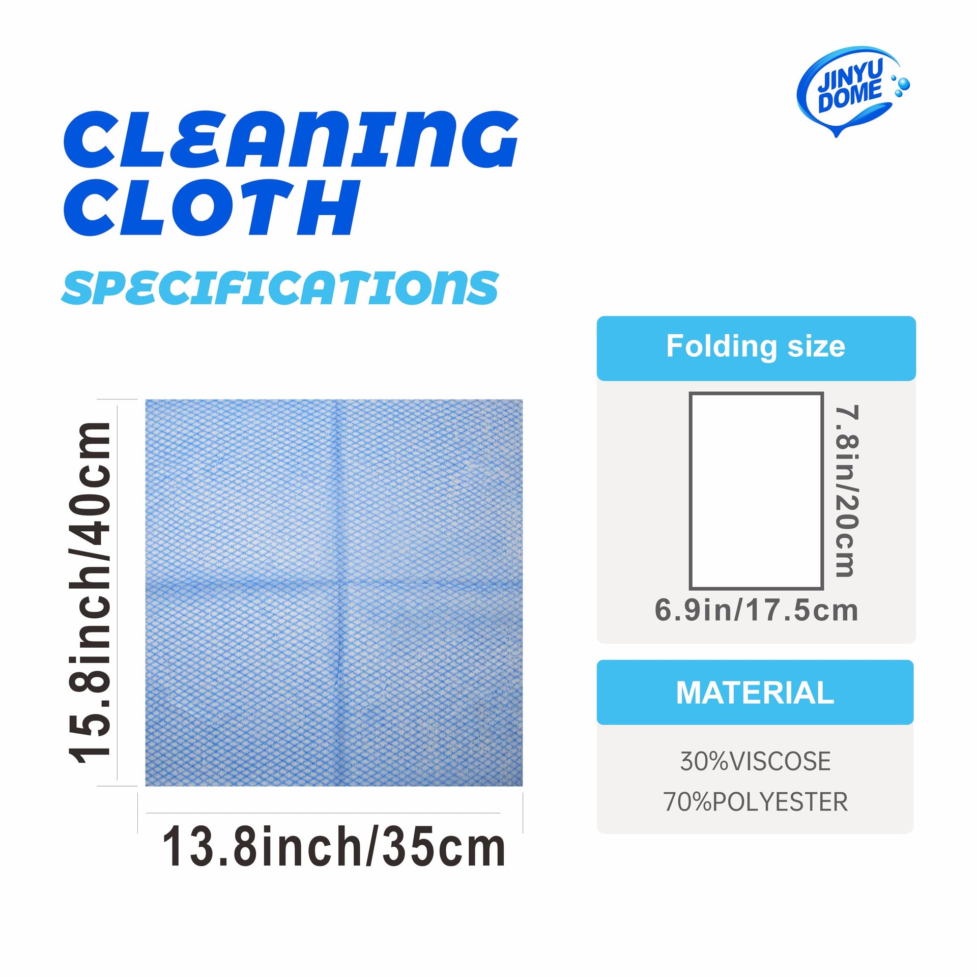 Disposable Kitchen Cleaning Cloths Dish Towels Dish Cloth Reusable Cloths for Kitchen (100 Count)