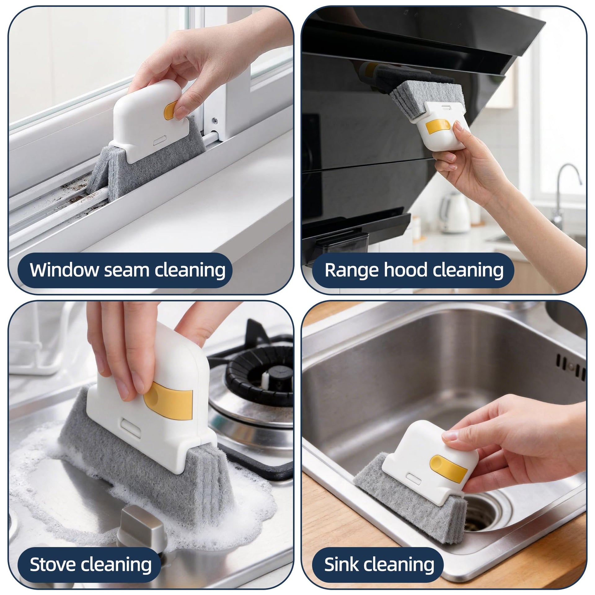 12 51’’ Telescopic Window Squeegee for High Windows