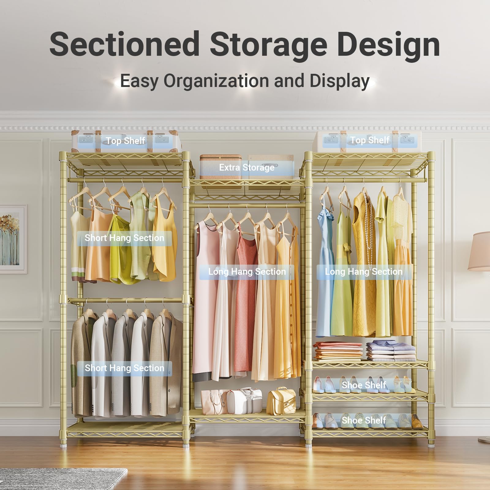 V5 Heavy Duty Clothes Rack