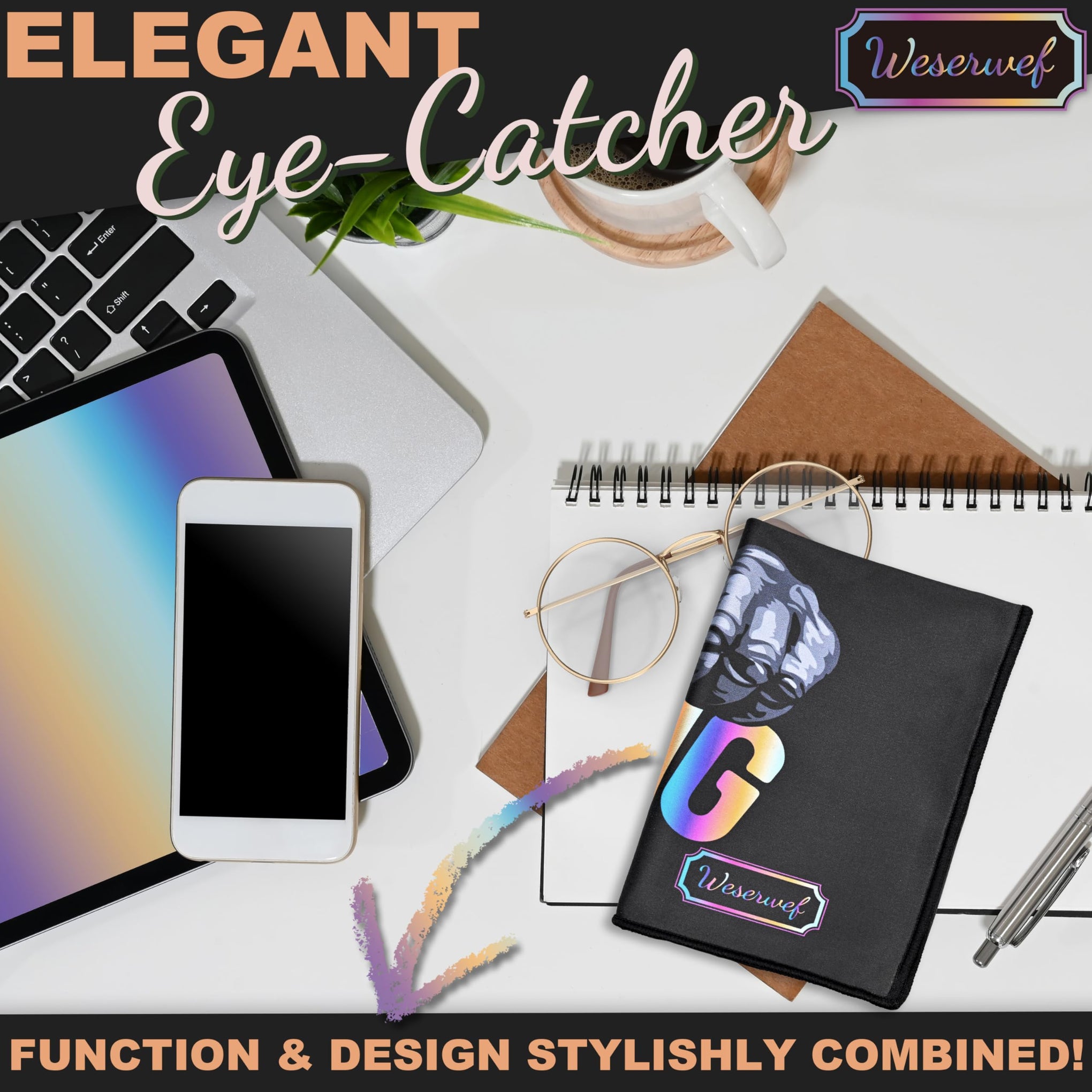 Design Microfiber Glasses Cleaning Cloth