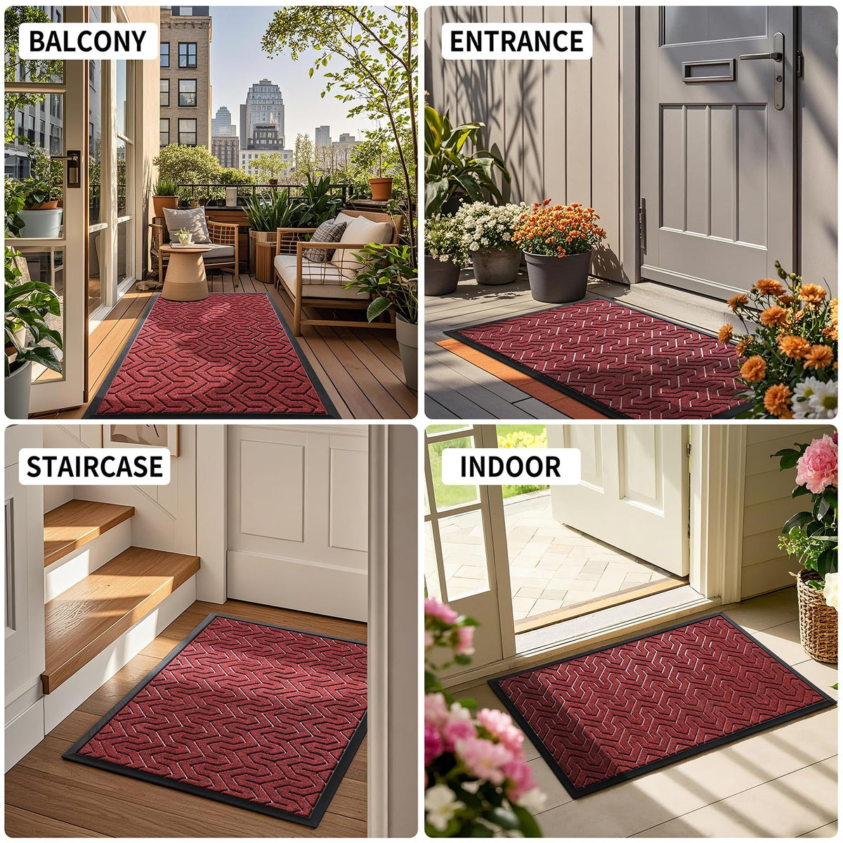 Large Door Mat Outside Entrance 47x32 (3.9361 Sq Ft)