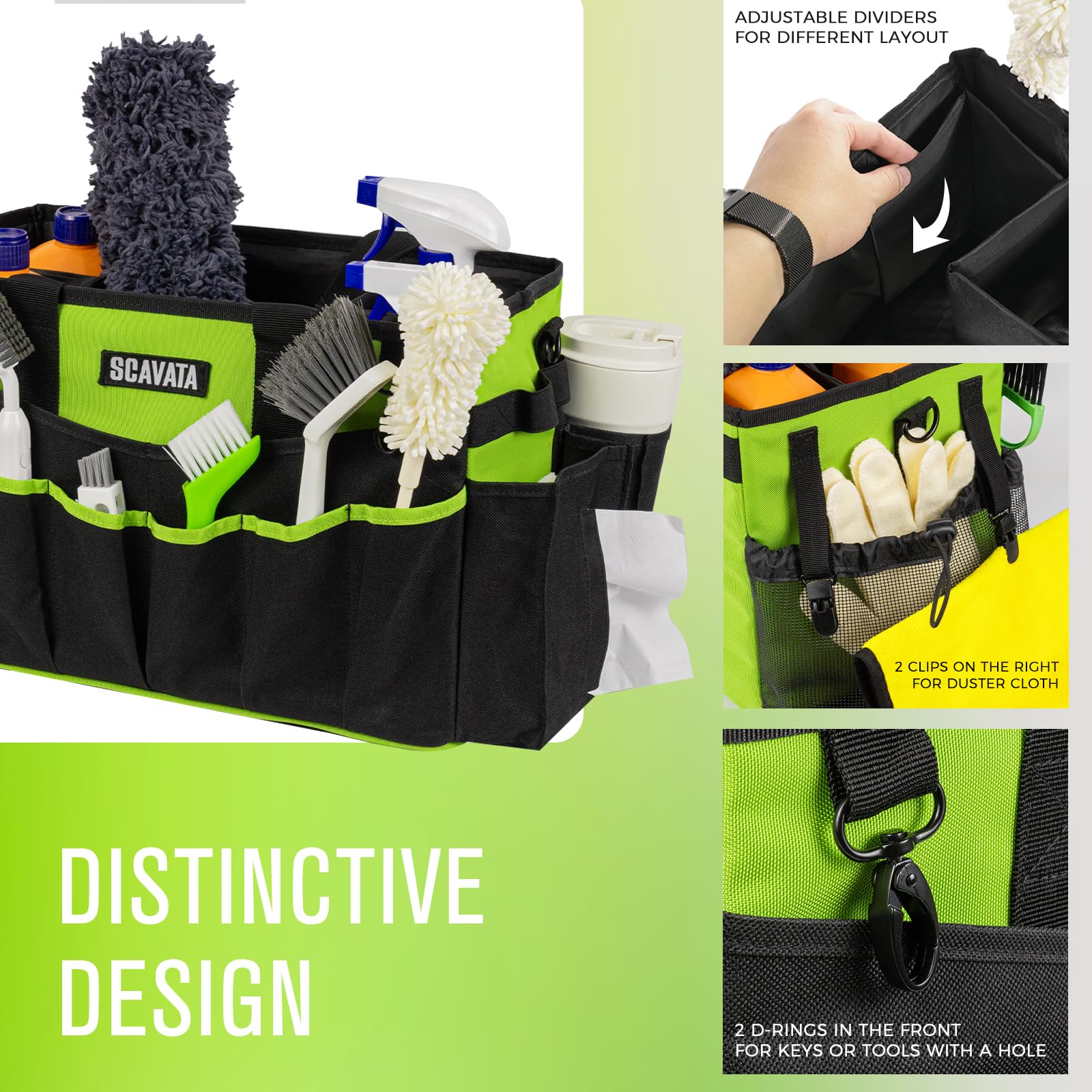 Wearable Cleaning Caddy Bag
