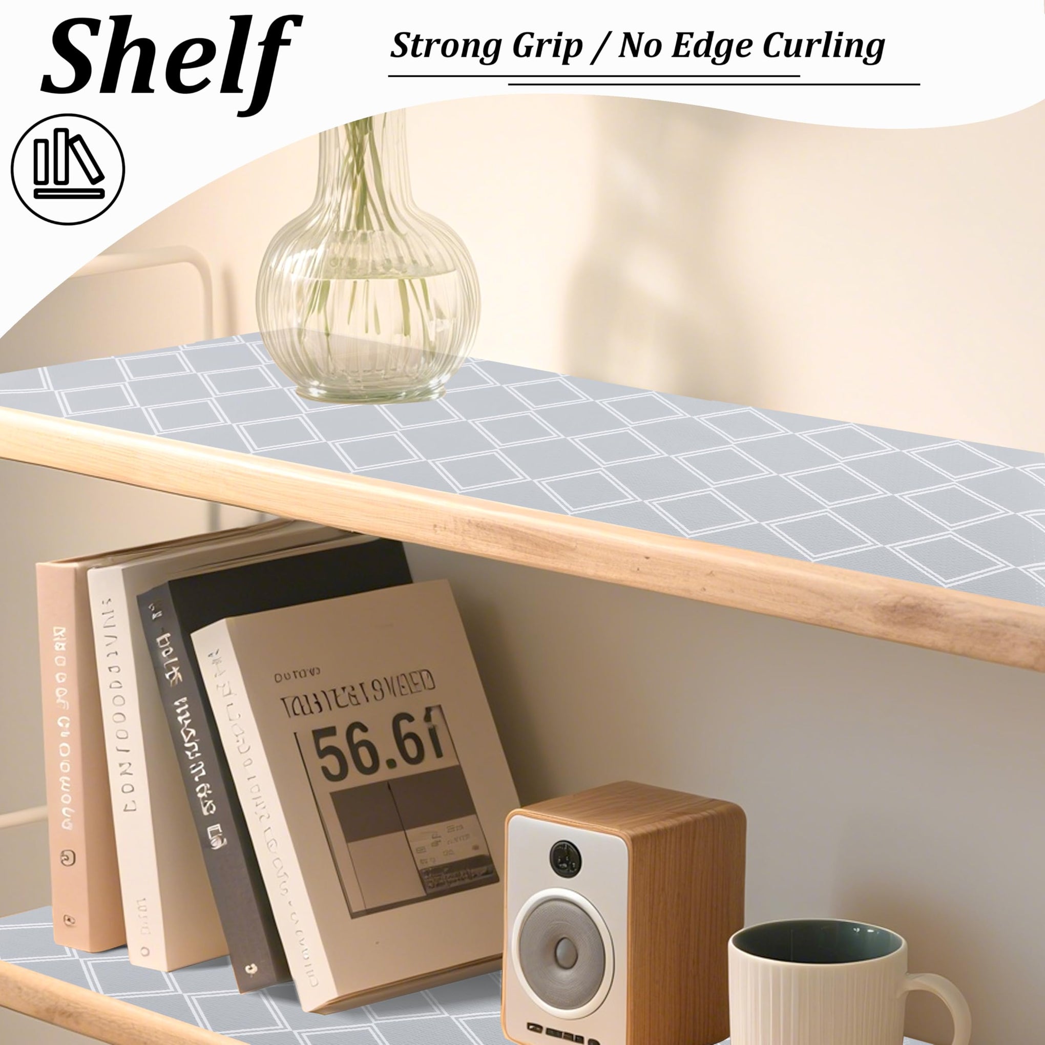 Shelf Liners for Kitchen Cabinets Non (240 Sq Ft)