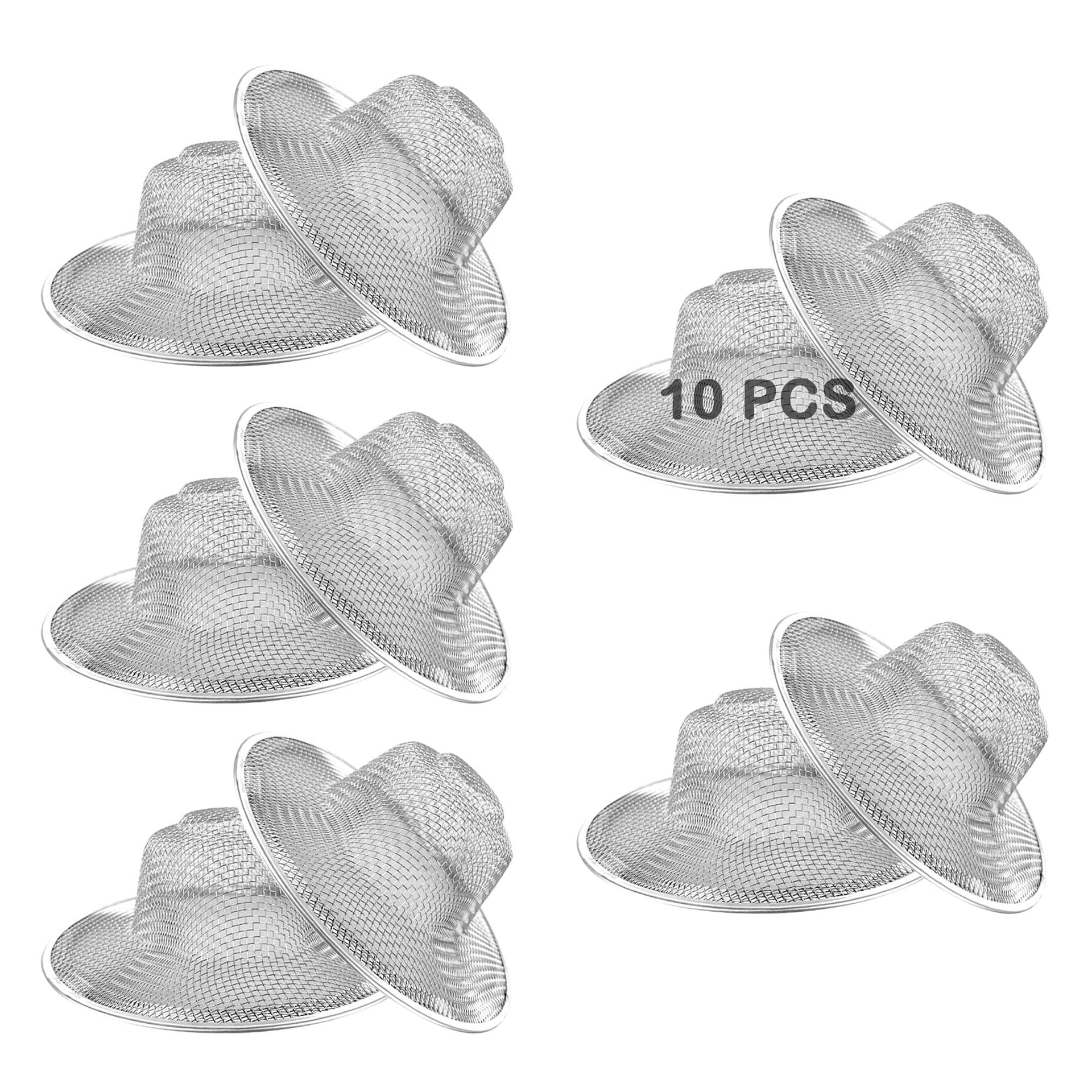 10Pcs Metal Mesh Kitchen Sink Strainer (10 Count)