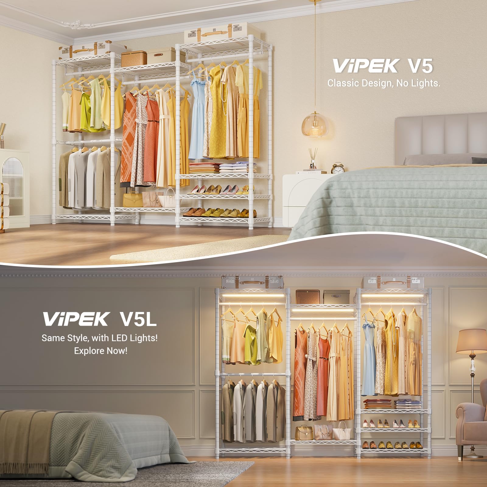 V5 Heavy Duty Clothes Rack