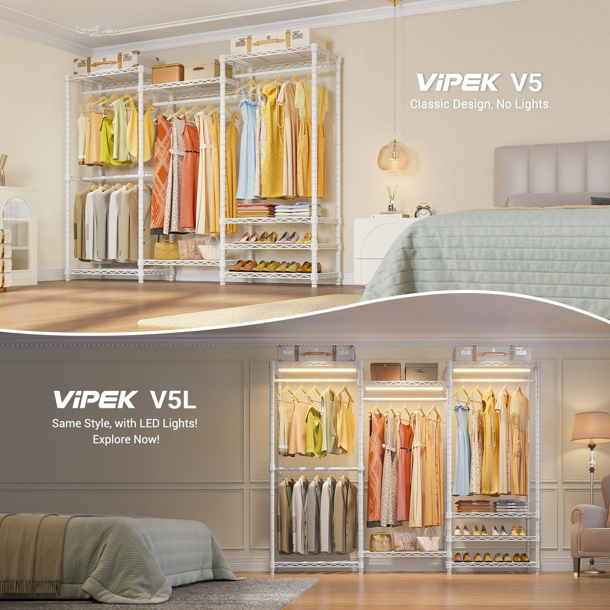 V5 Heavy Duty Clothes Rack