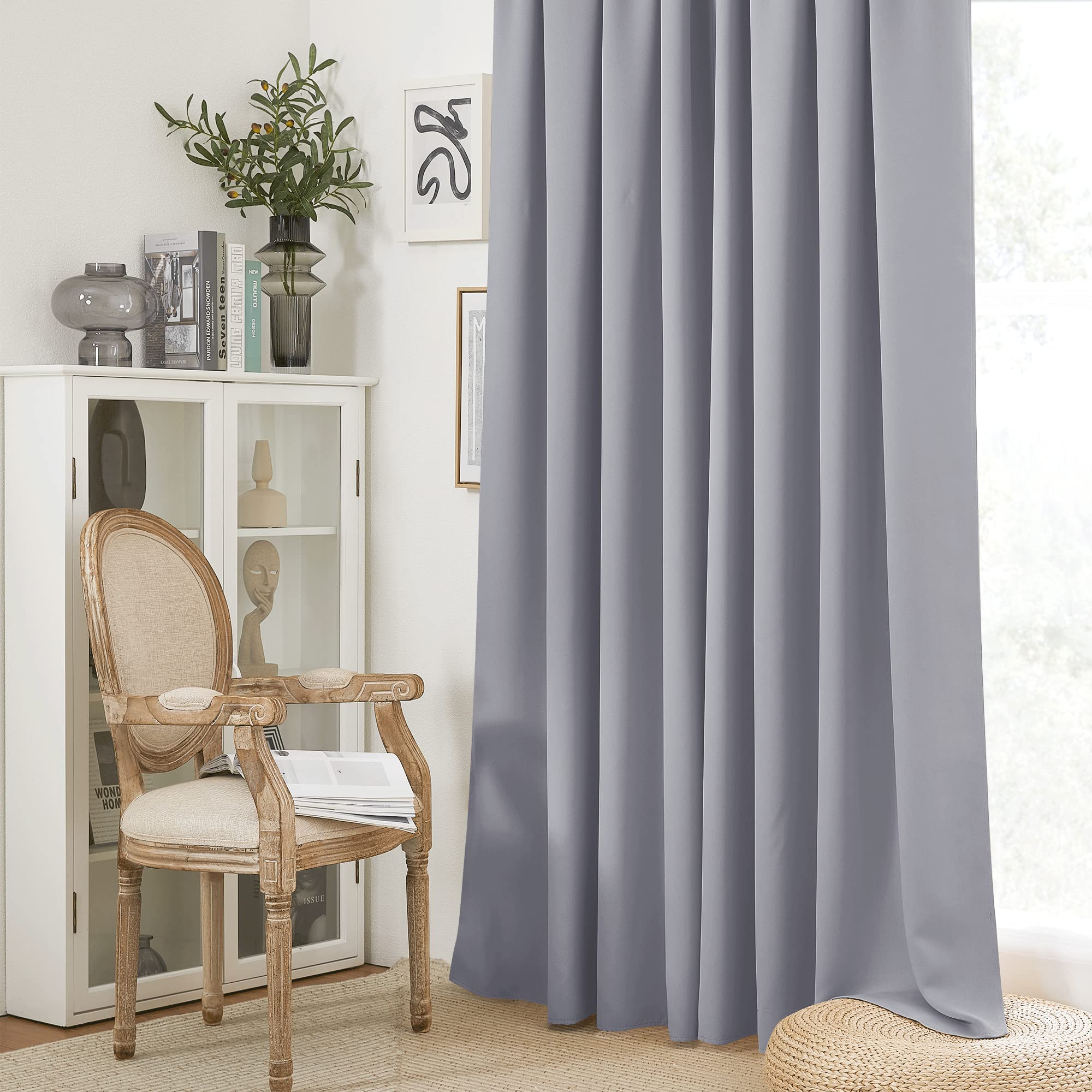 Short Blackout Curtains for Bedroom (2 Count)